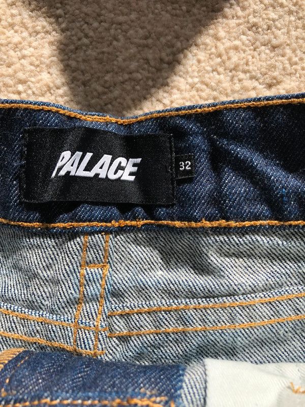 Palace Palace chain script jeans Indigo 32 Size US 32 / EU 48 - 5 Thumbnail