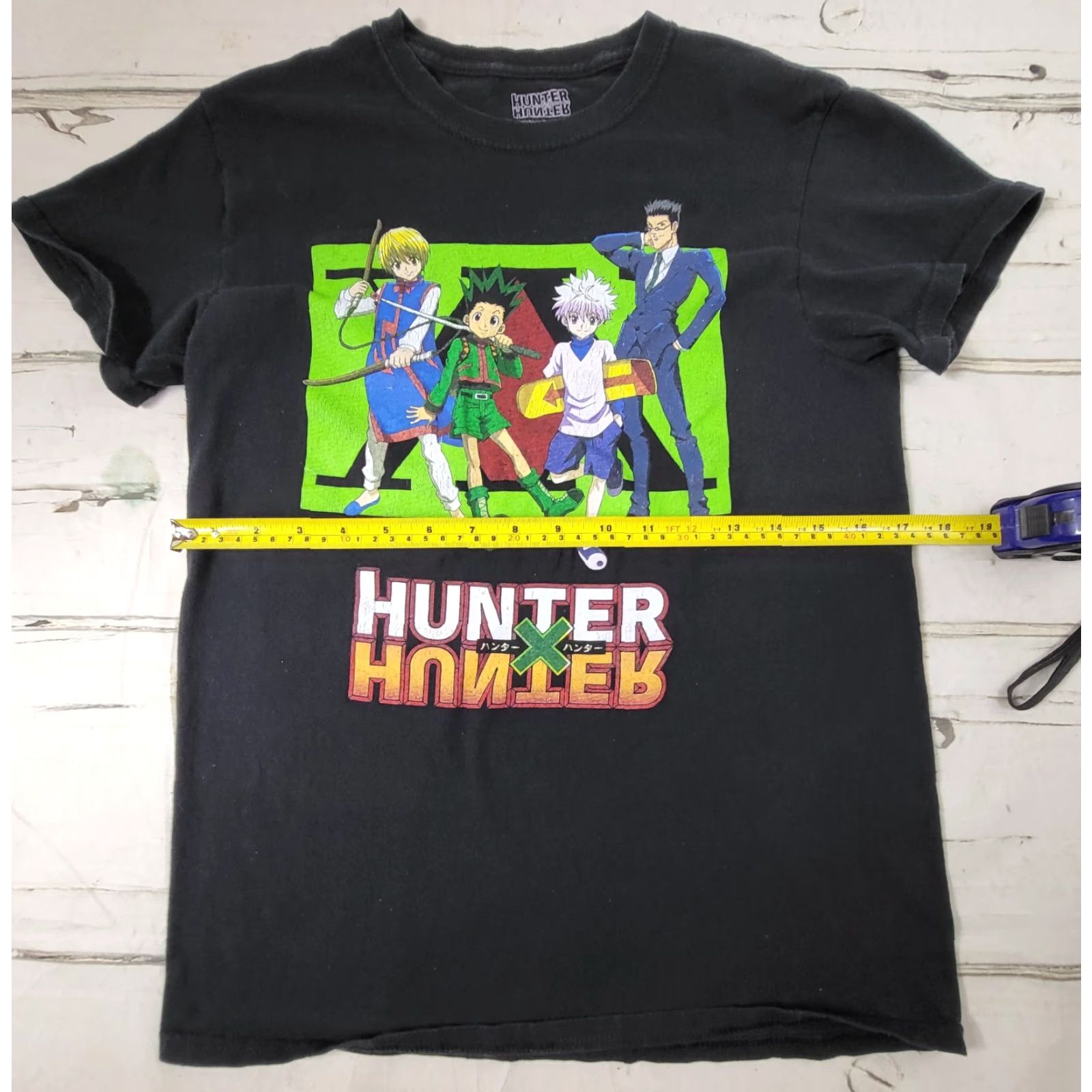 Hunter Hunter X Hunter T-Shirt Black Short Sleeve Mens Size S Size US S / EU 44-46 / 1 - 3 Thumbnail