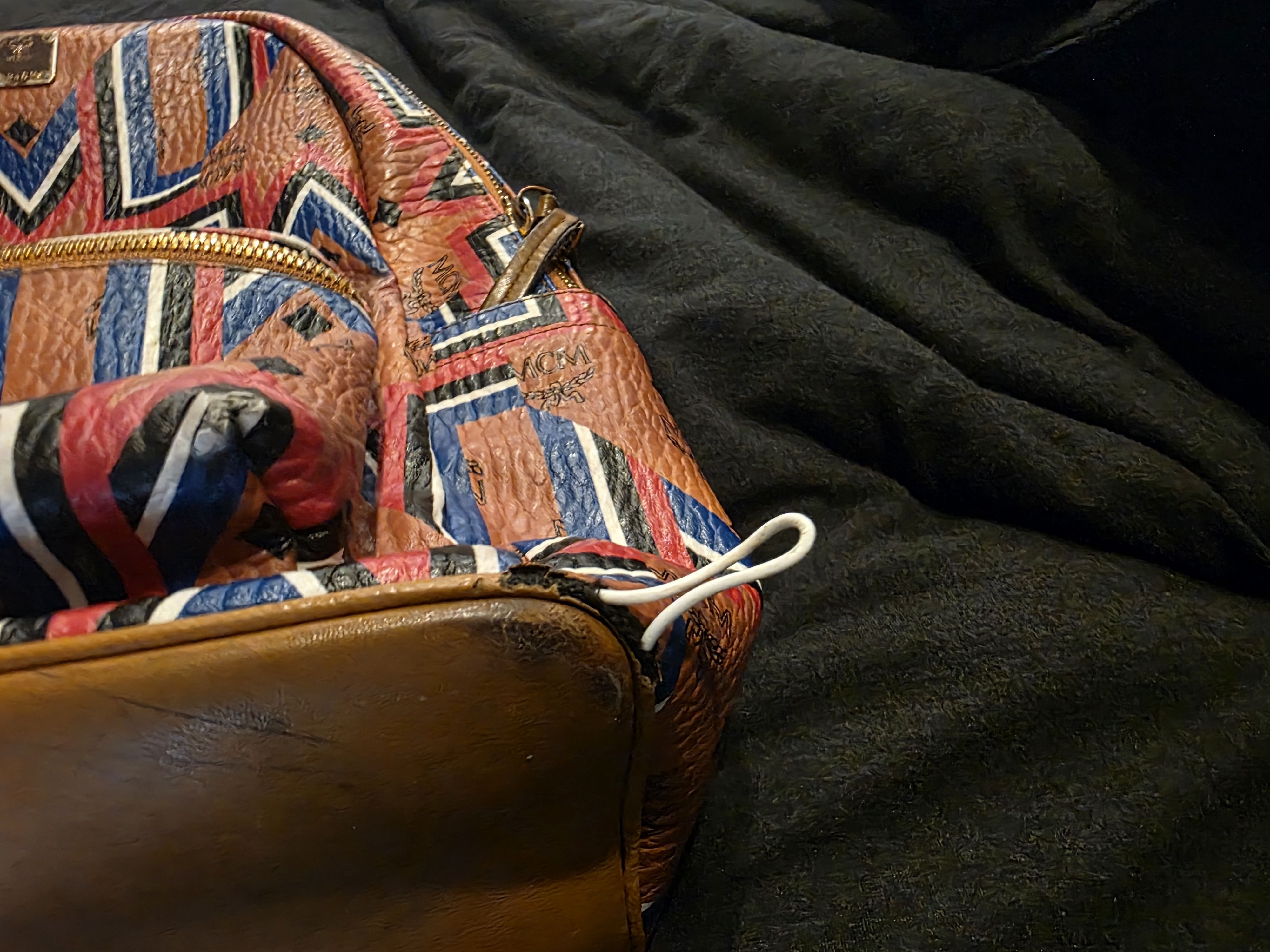 MCM MCM Gunta Visetos Weekender Backpack With Wear Size ONE SIZE - 3 Thumbnail