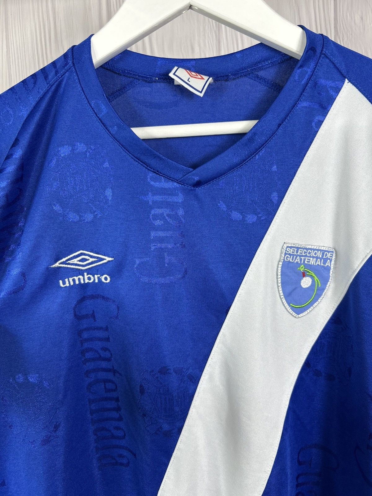 Umbro Vintage 90’s Umbro Guatemala Soccer Jersey Size L Size US L / EU 52-54 / 3 - 4 Thumbnail