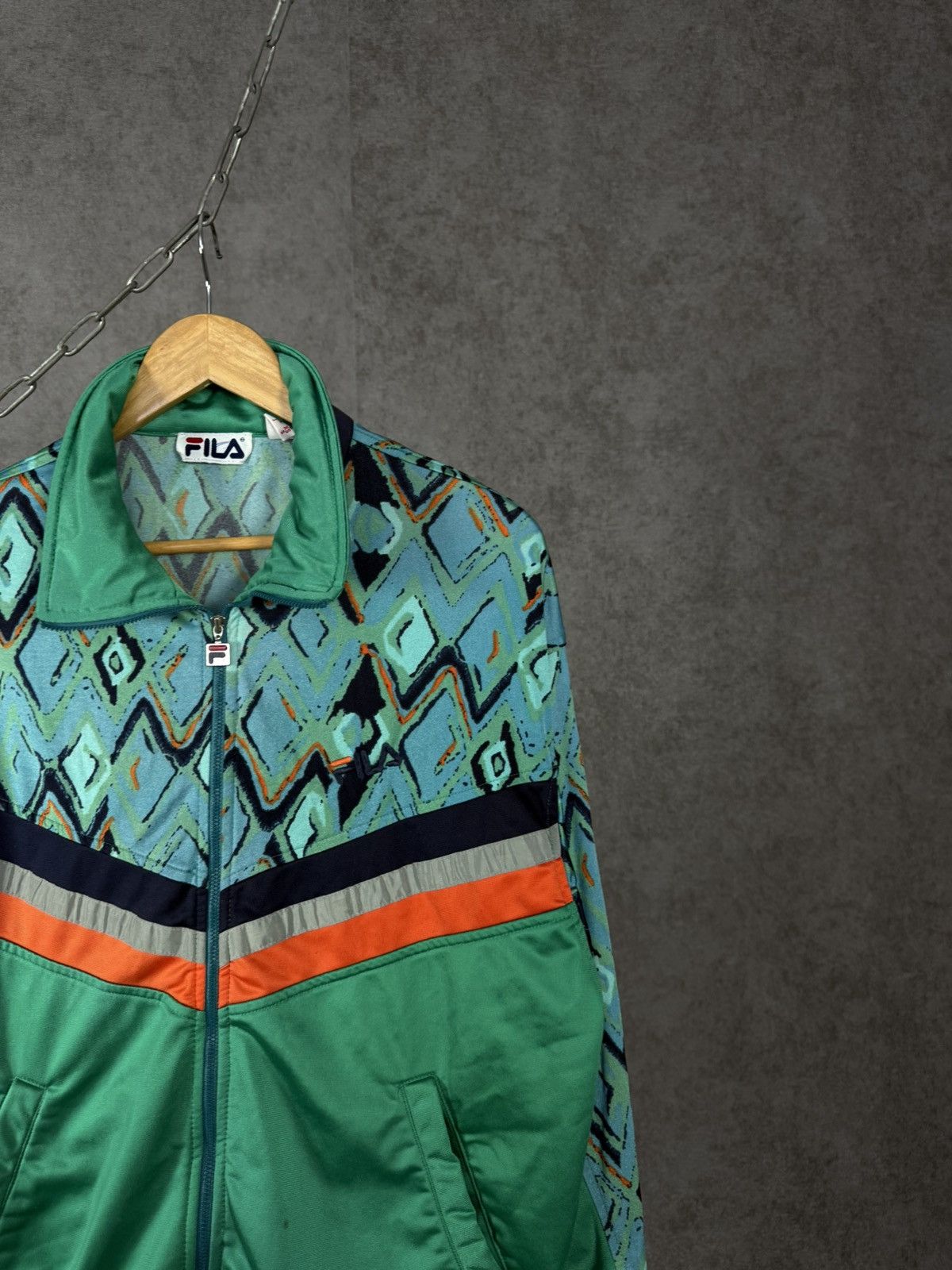 Fila Fila vintage crazy sportwear zip sweatshirt Size US S / EU 44-46 / 1 - 2 Thumbnail