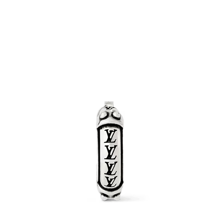 Louis Vuitton LV Lozine Hoop Earring Size ONE SIZE - 1 Thumbnail