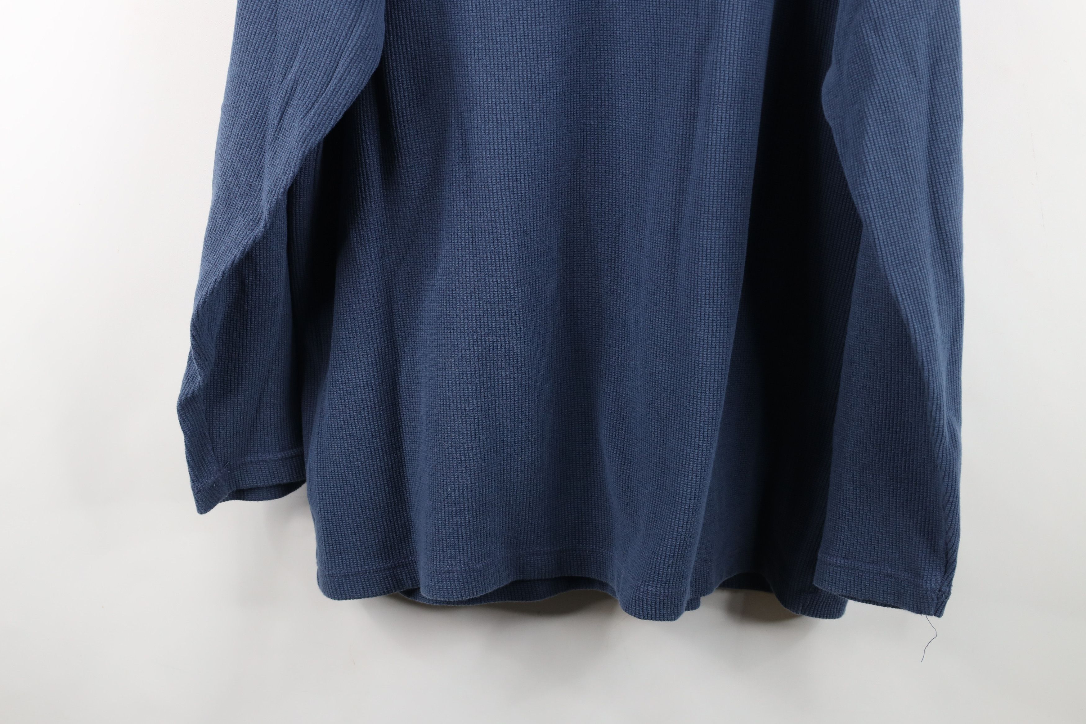 Vintage Vintage 90s Streetwear Waffle Knit Long Sleeve T-Shirt Size US M / EU 48-50 / 2 - 13 Thumbnail