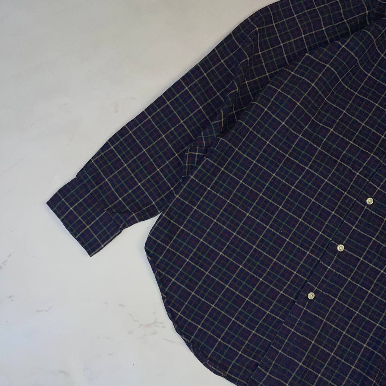 Polo Ralph Lauren Ralph Lauren Long Sleeve Button Shirt Plaid Vintage SIze M Size US M / EU 48-50 / 2 - 7 Thumbnail