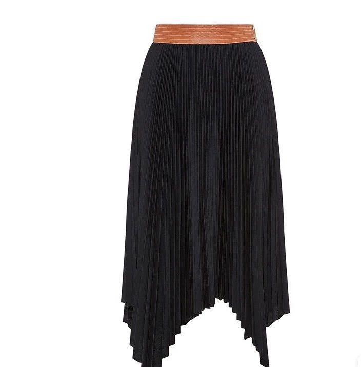 Loewe LOEWE Black pleated skirt Size 25" / US 0 / IT 36 - 7 Thumbnail