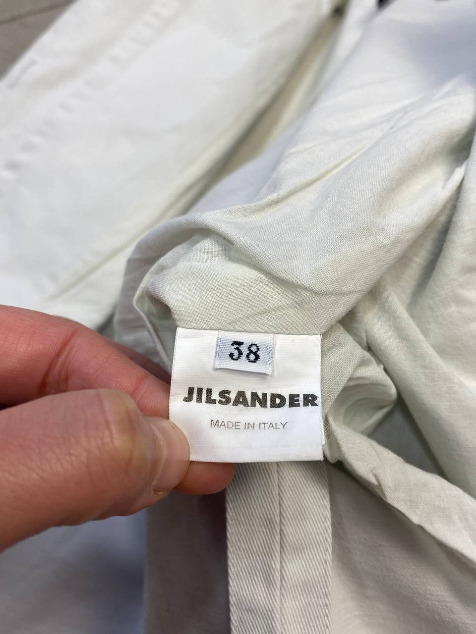 Jil Sander Vintage Jil Sander Cotton Buttons Collar Jacket Size XS / US 0-2 / IT 36-38 - 16 Thumbnail