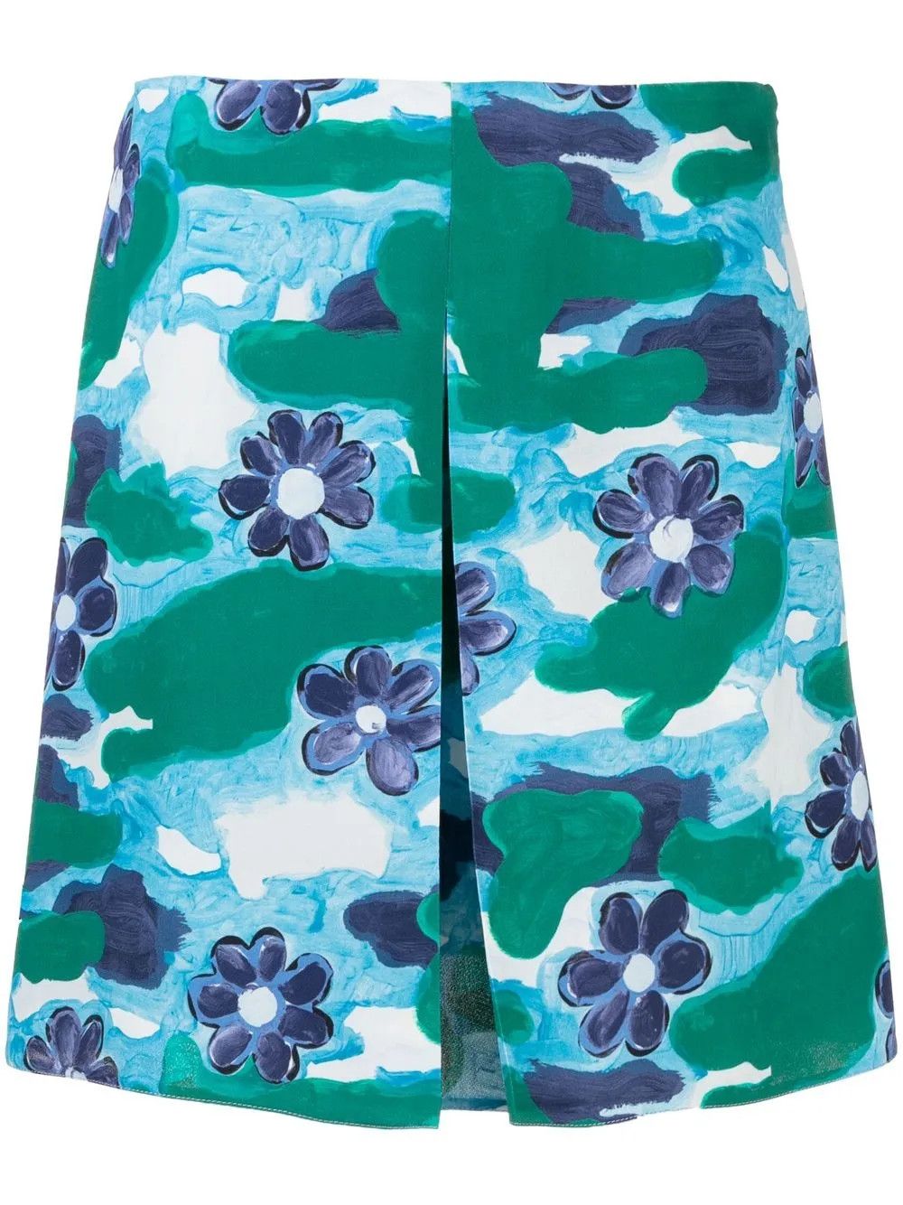 Marni o1y1125 Mini Skirt in Multicolor Size 25" / US 0 / IT 36 - 1 Thumbnail