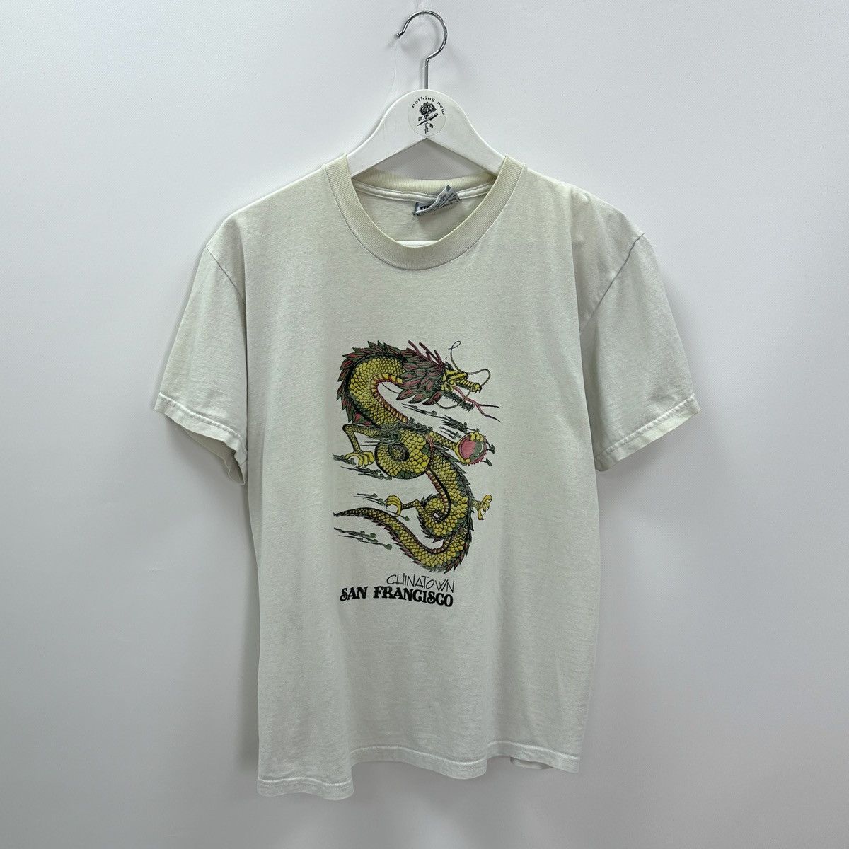 Lee Vintage 90s Chinatown San Francisco tee Lee y2k hype Dragon Size US M / EU 48-50 / 2 - 1 Thumbnail