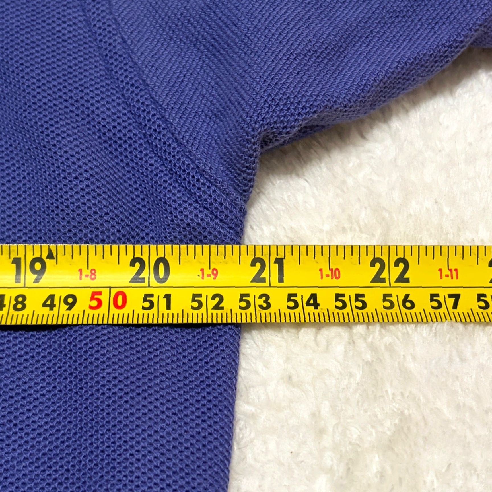 Vintage VINTAGE Nicklaus Polo Shirt Mens Large Blue Stripe Short Sleeve USA Made Golf Size US L / EU 52-54 / 3 - 7 Thumbnail