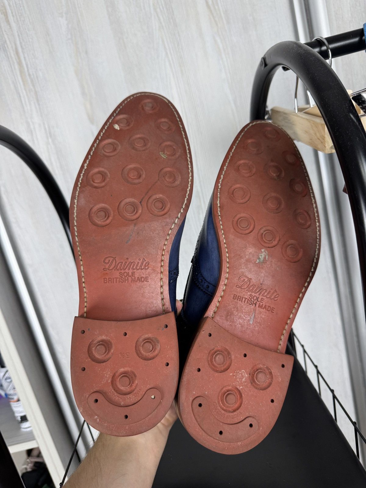 Berwick 1707 Berwick 1707 blue faded dainite sole brogues goodyear shoes Size US 11 / EU 44 - 13 Thumbnail