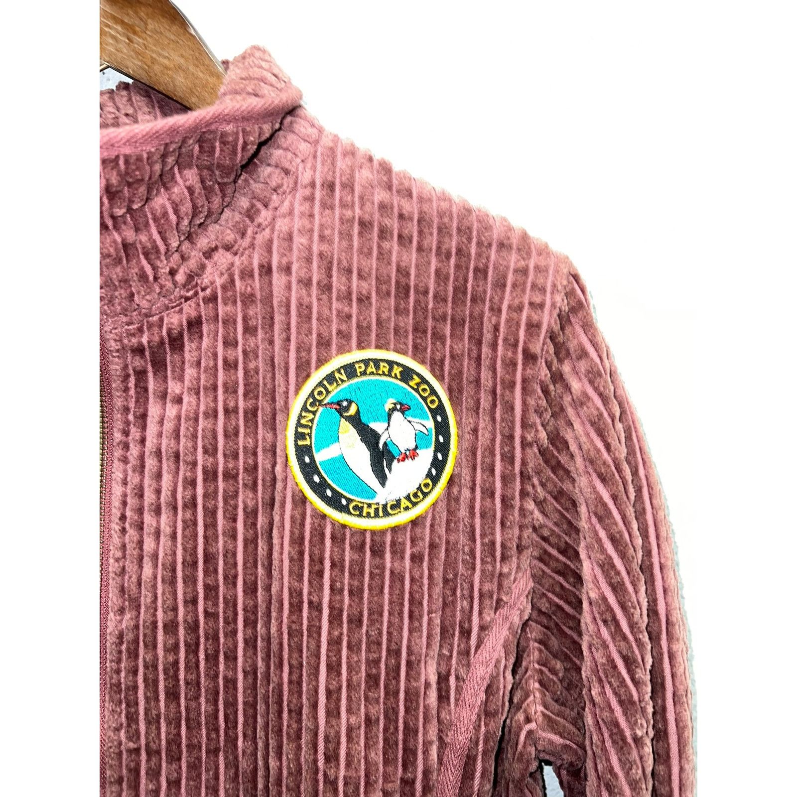 Vintage Womens Woolrich Corduroy Jacket Rusty Brown Full Zip M Size M / US 6-8 / IT 42-44 - 3 Thumbnail
