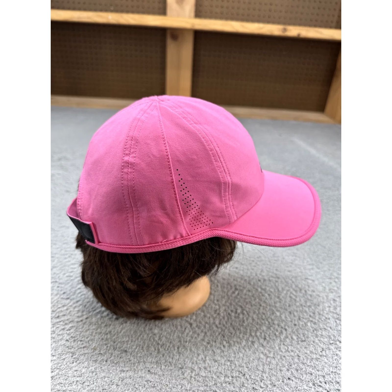 Adidas Adidas Aeroready Running Outdoor Cap Hat Adult Womens Adjustable Pink Hat Logo Size ONE SIZE - 5 Thumbnail