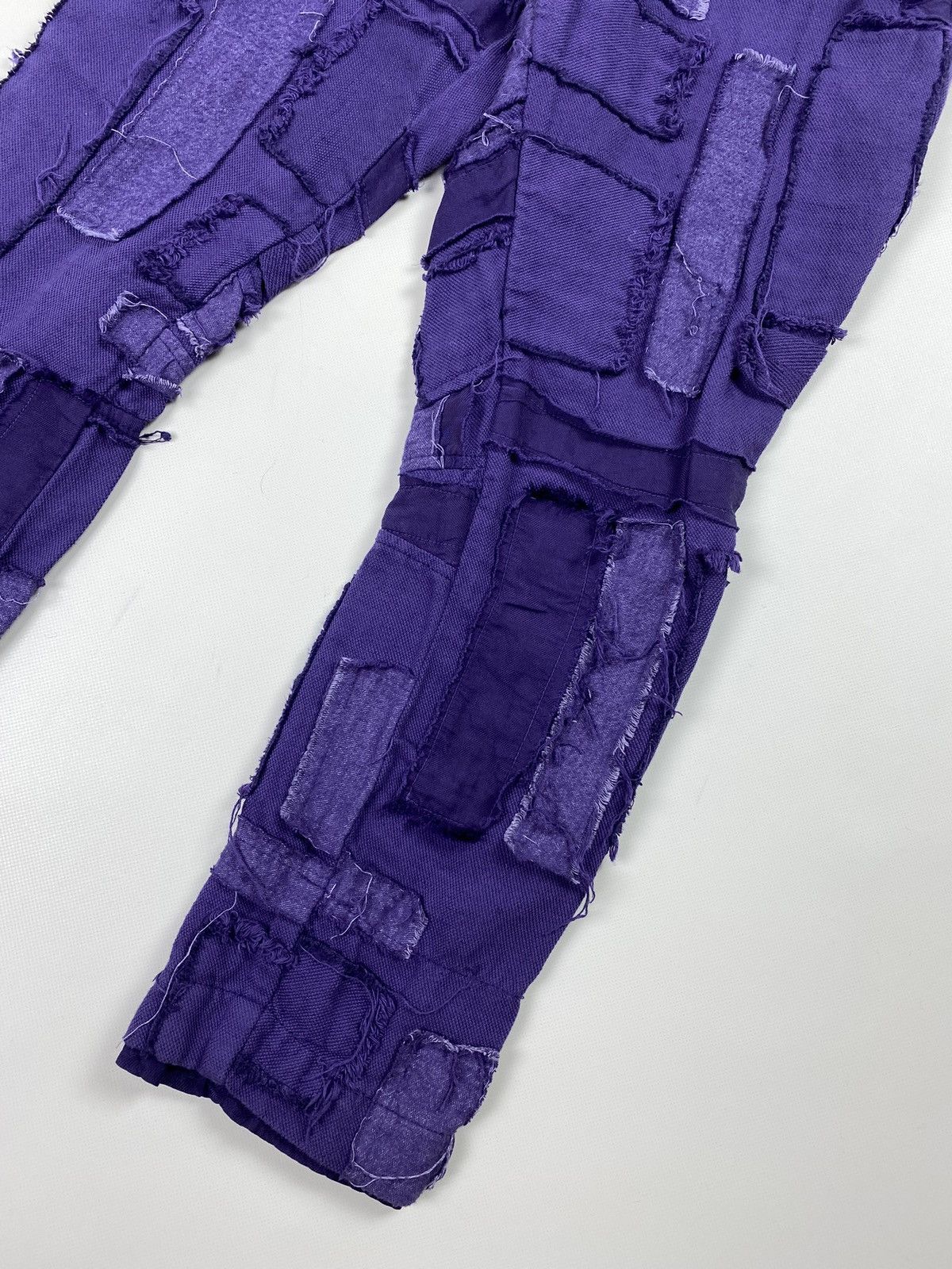 Haider Ackermann BNWT! Haider Ackermann ladies patchwork cropped pants Size 25" / US 0 / IT 36 - 7 Thumbnail