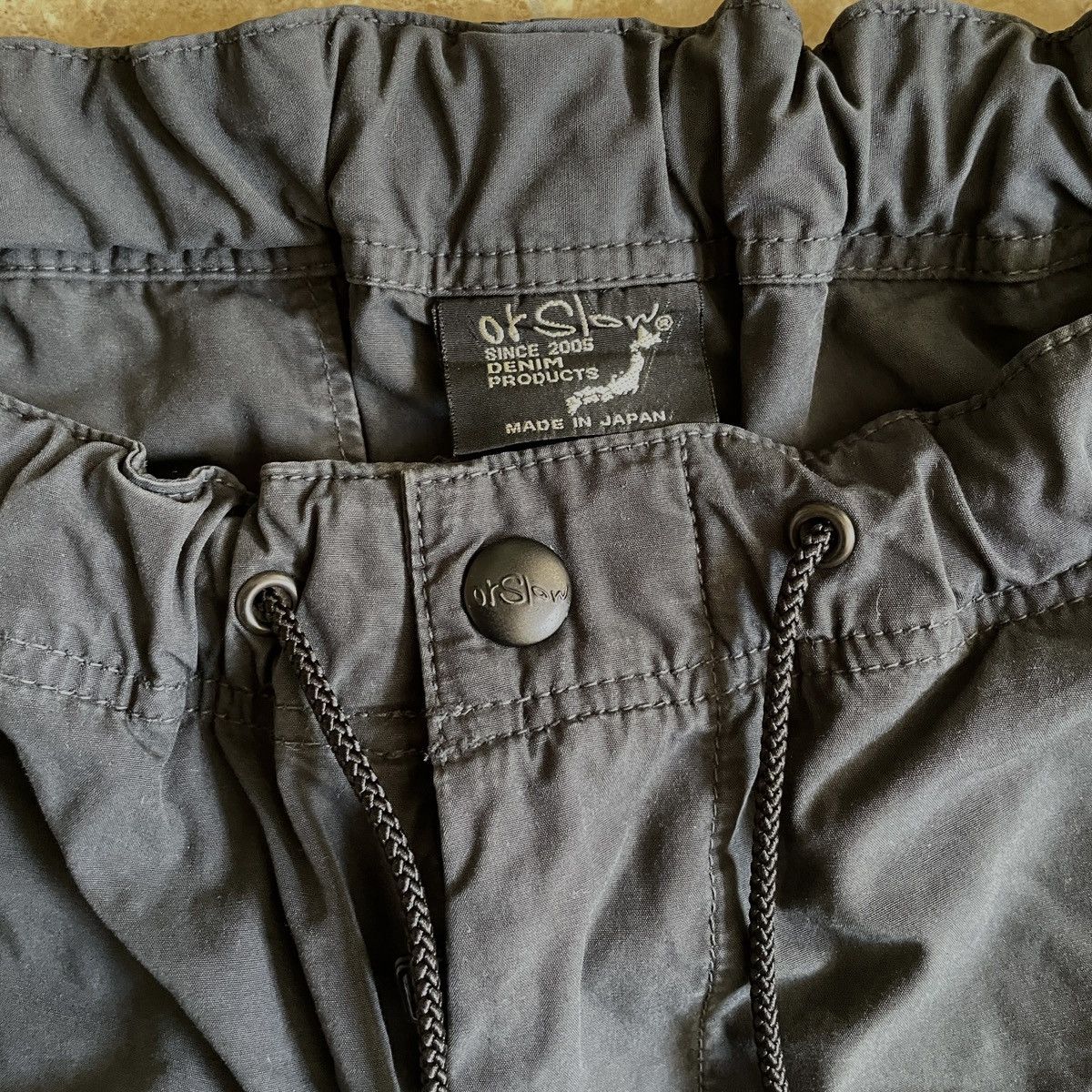 Orslow Orslow New Yorker Straight-Leg Cotton Shorts Size US 29 - 4 Thumbnail