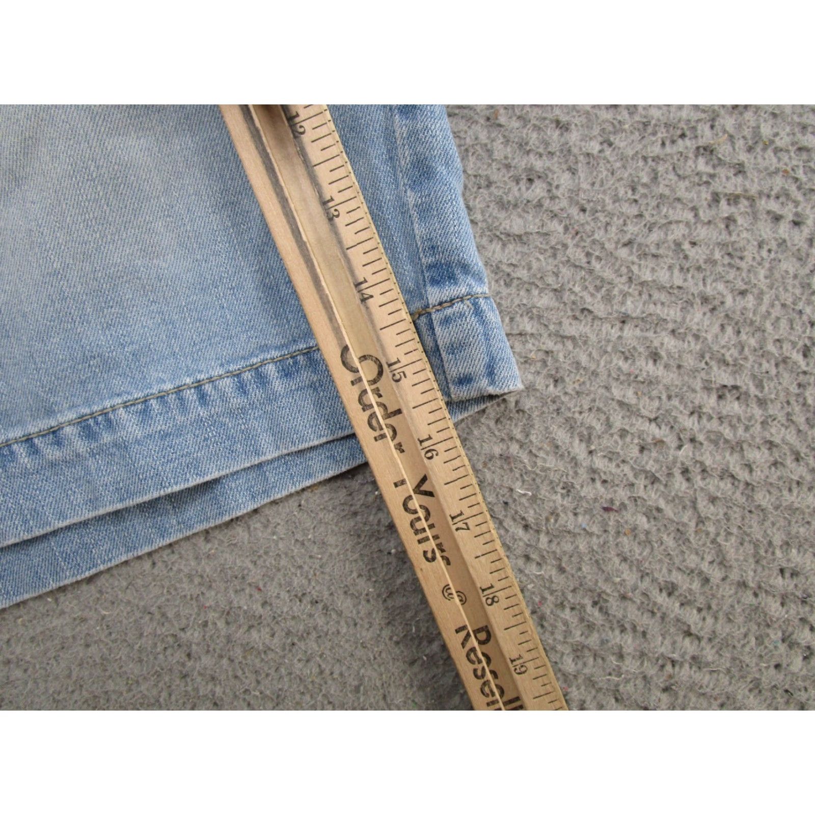 Loft LOFT Denim Mini Skirt Size 8 Blue Pockets Zip Button Short Short Spring Summer Womens Size 30" / US 8 / IT 44 - 7 Thumbnail