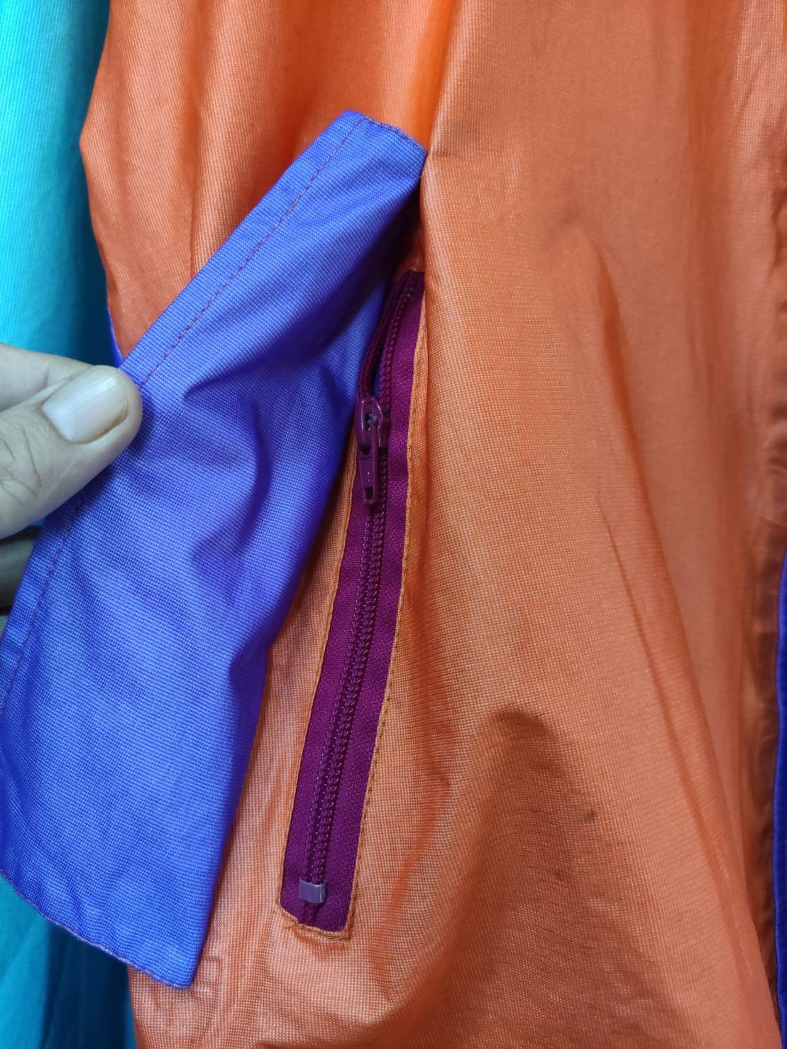 Goretex Vtg 90's Gore-Tex Multicolor Hoodie Jacket Size US XL / EU 56 / 4 - 8 Thumbnail