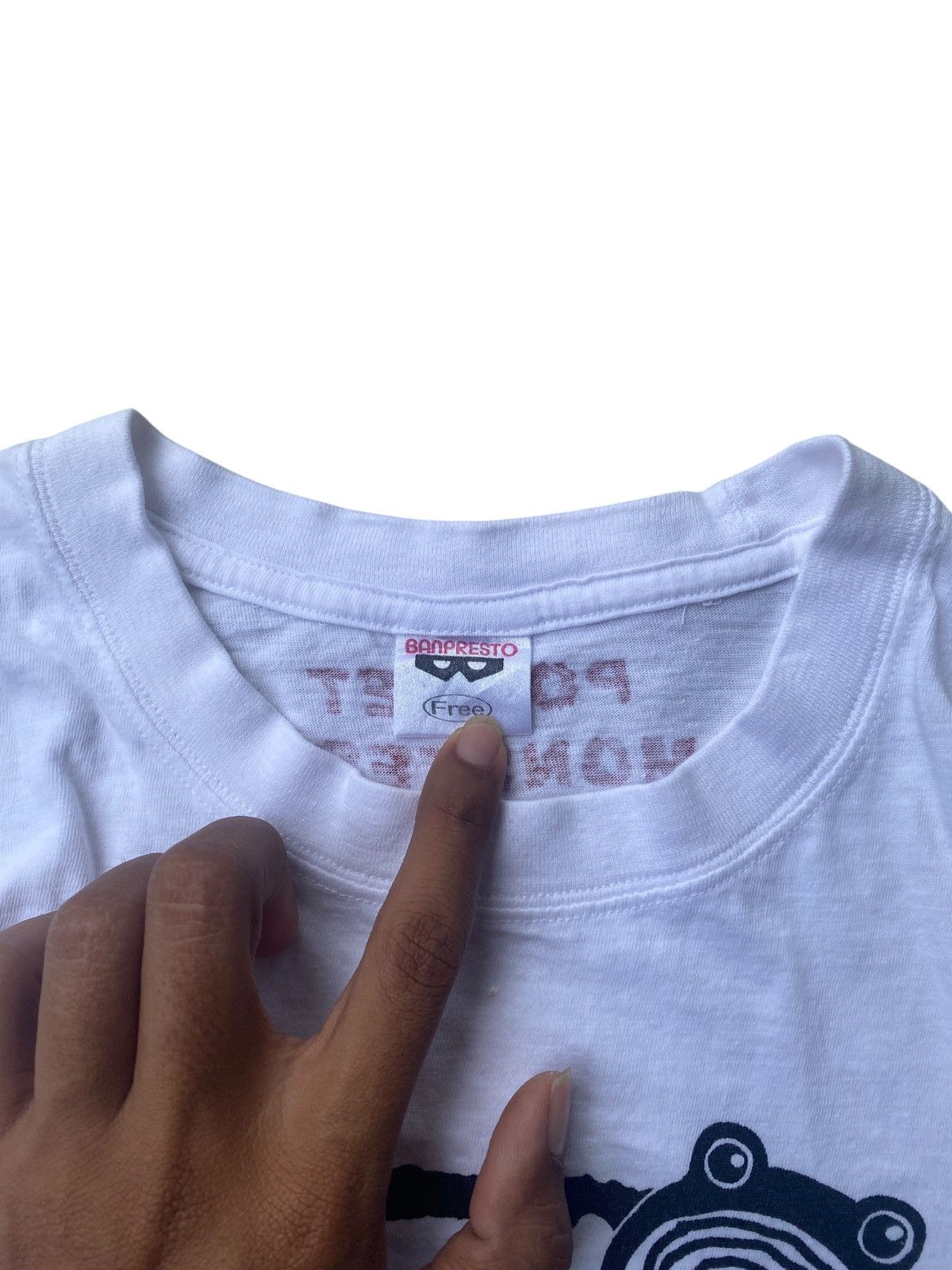 Anime Vintage Rare Pokemon Poliwag Pocket Monsters Tee Banpresto Size US M / EU 48-50 / 2 - 4 Thumbnail