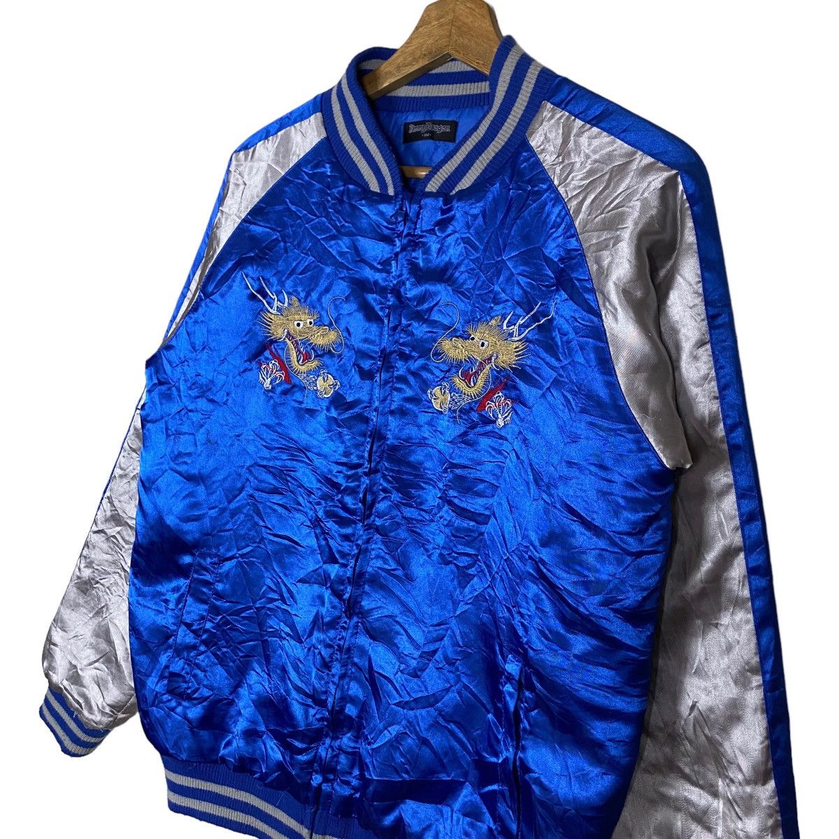 Other Vintage !! Jimmy Dragon Full Zipper Embroidery Japan Sukajan Size US M / EU 48-50 / 2 - 8 Thumbnail