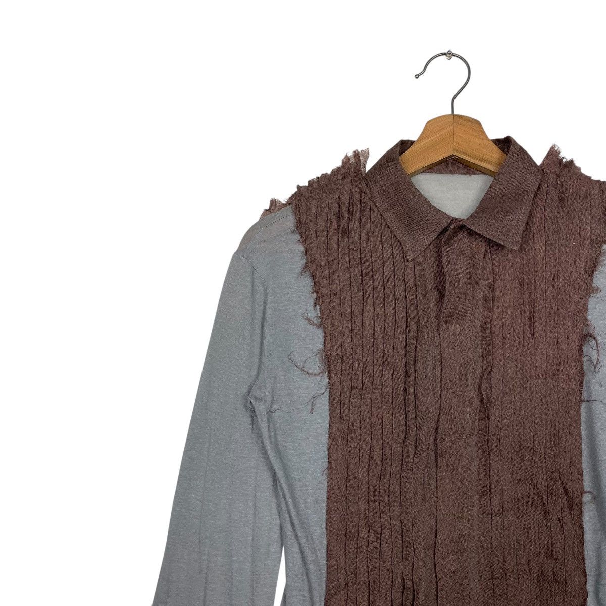 Yohji Yamamoto Runway Yohji Yamamoto Spring Summer Collection Blouse Jacket Size S / US 4 / IT 40 - 8 Thumbnail
