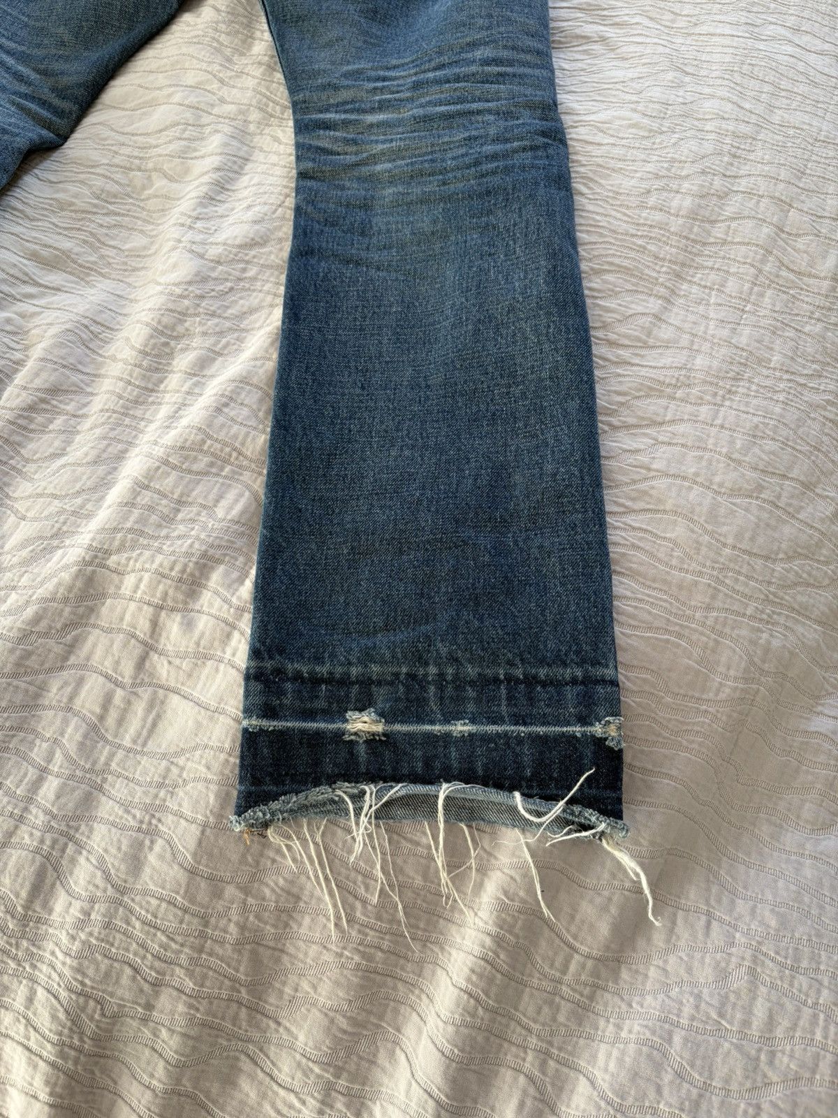 Celine Celine X Hedi Slimane Raw Hem Denim SS23 Size US 33 - 10 Thumbnail