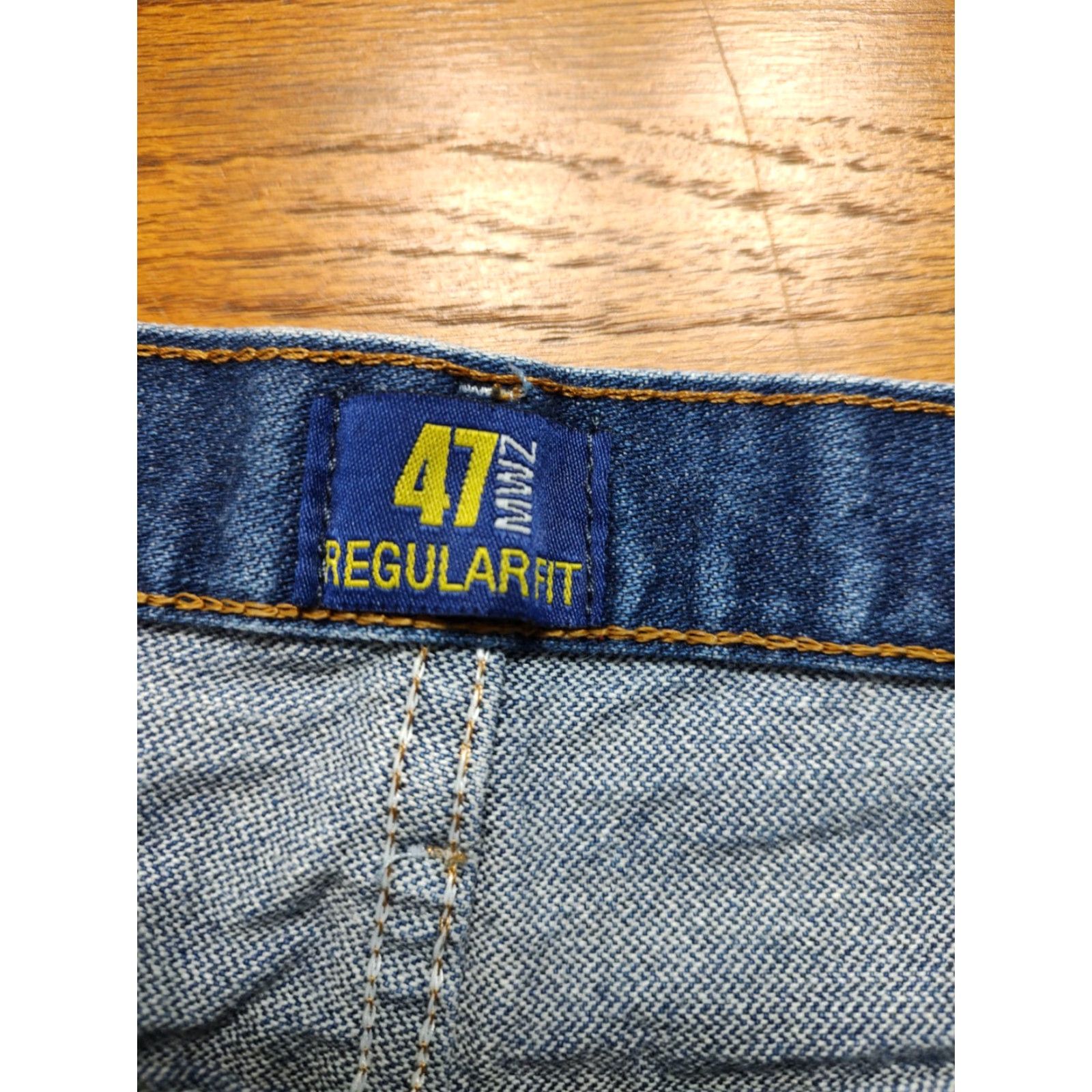 Wrangler VINTAGE Wrangler 47MWZ Cowboy Cut Jeans Mens 44x30 Denim Blue 5-Pocket Regular Straight Western Cowboy N/A Size US 44 / EU 60 - 6 Thumbnail