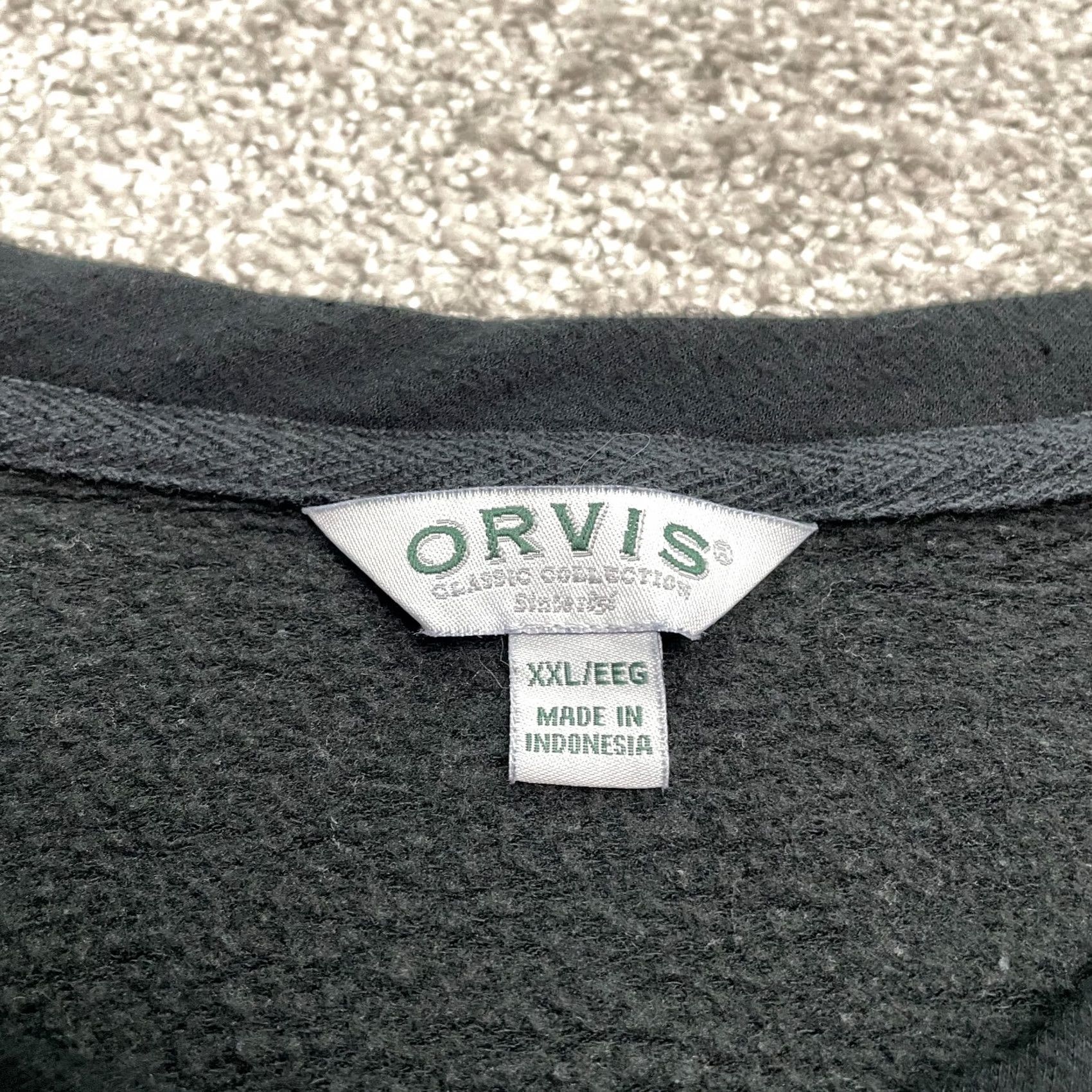 Orvis Orvis Sweatshirt Womens XXL Solid Black Crew Neck Pullover Modal Blend Casual Size XXL / US 16-18 / IT 52-54 - 5 Thumbnail