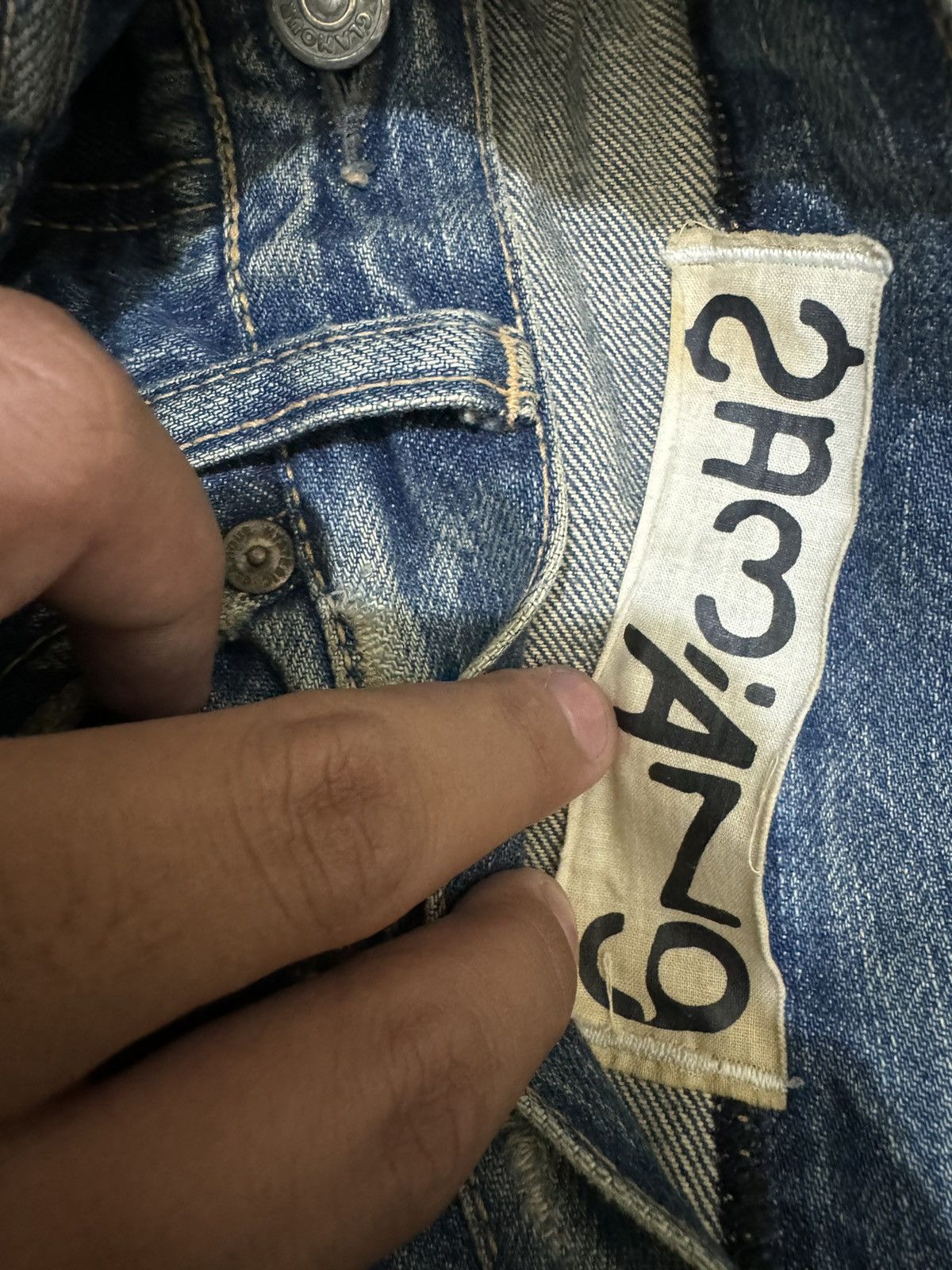 Hysteric Glamour × Undercover UNDERCOVER ZAMIANG X HYSTERIC GLAMOUR LIMITED  ZAMIANG DENIM | Grailed