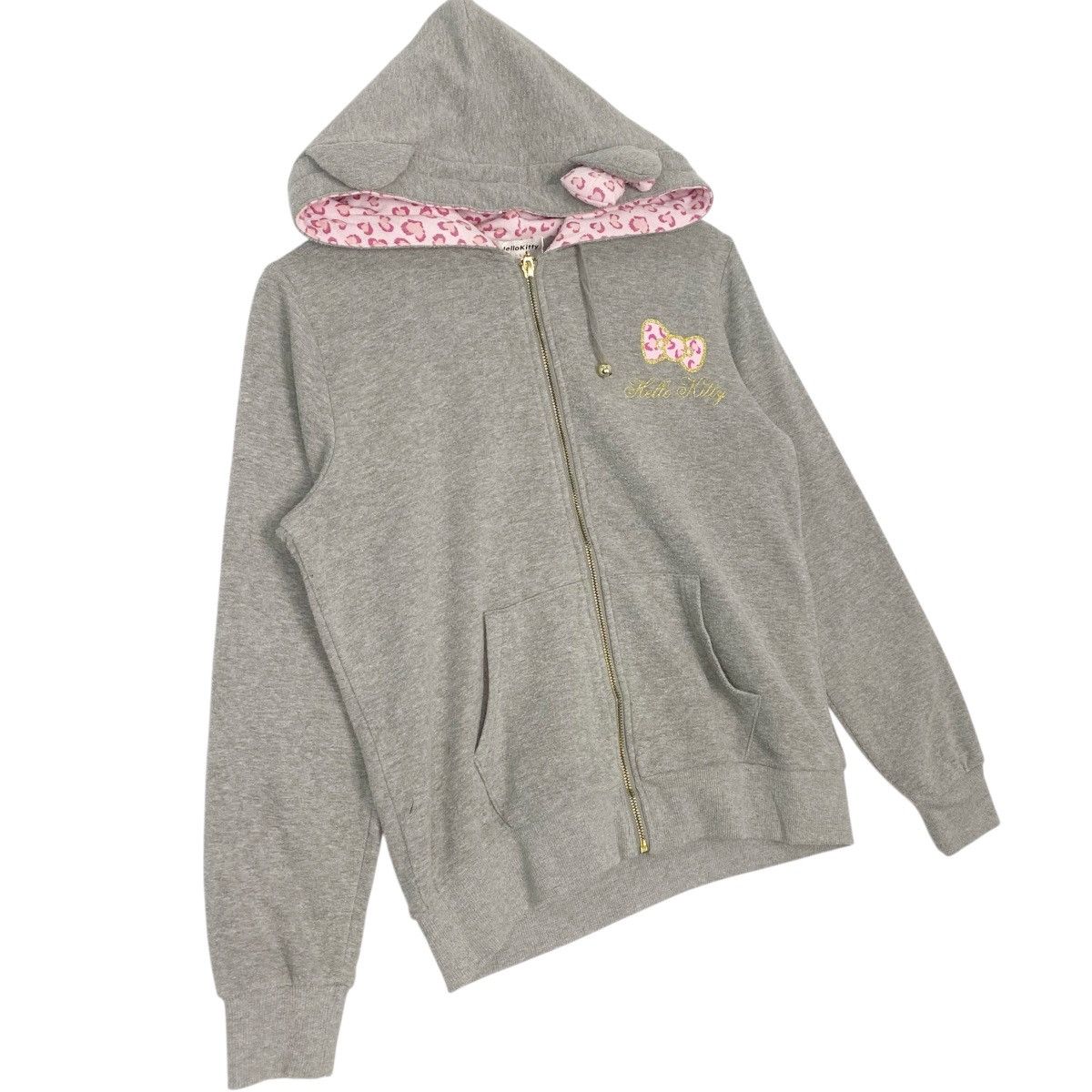 Vintage Vintage Hello Kitty Hoodie Printed Sweater Gray Size L Size L / US 10 / IT 46 - 3 Thumbnail