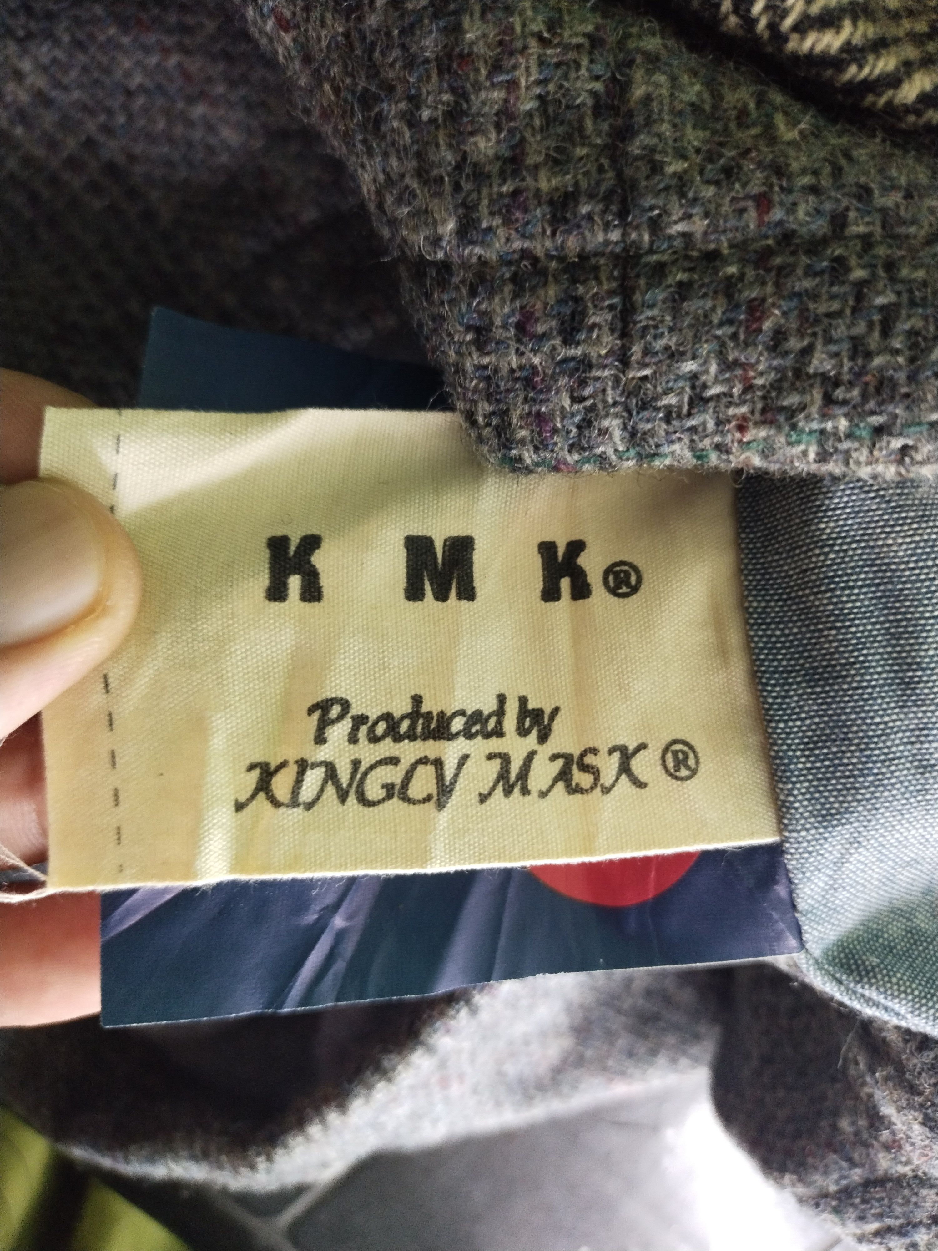 Harris Tweed × If Six Was Nine × Vintage Harris Tweed KMK Pure New Wool Hoodie Jacket Size US M / EU 48-50 / 2 - 8 Thumbnail