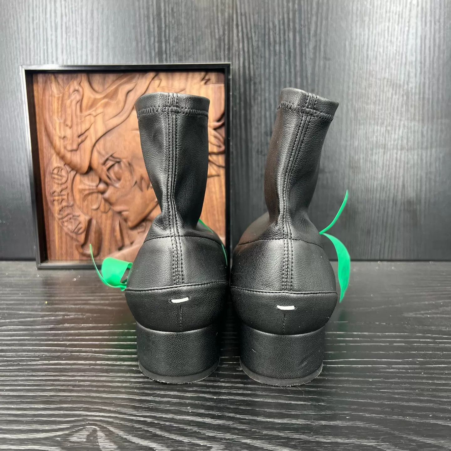 Maison Margiela Maison Margiela Tabi Black Short Boots 37 Worn 2x Size US 6.5 / IT 36.5 - 5 Thumbnail