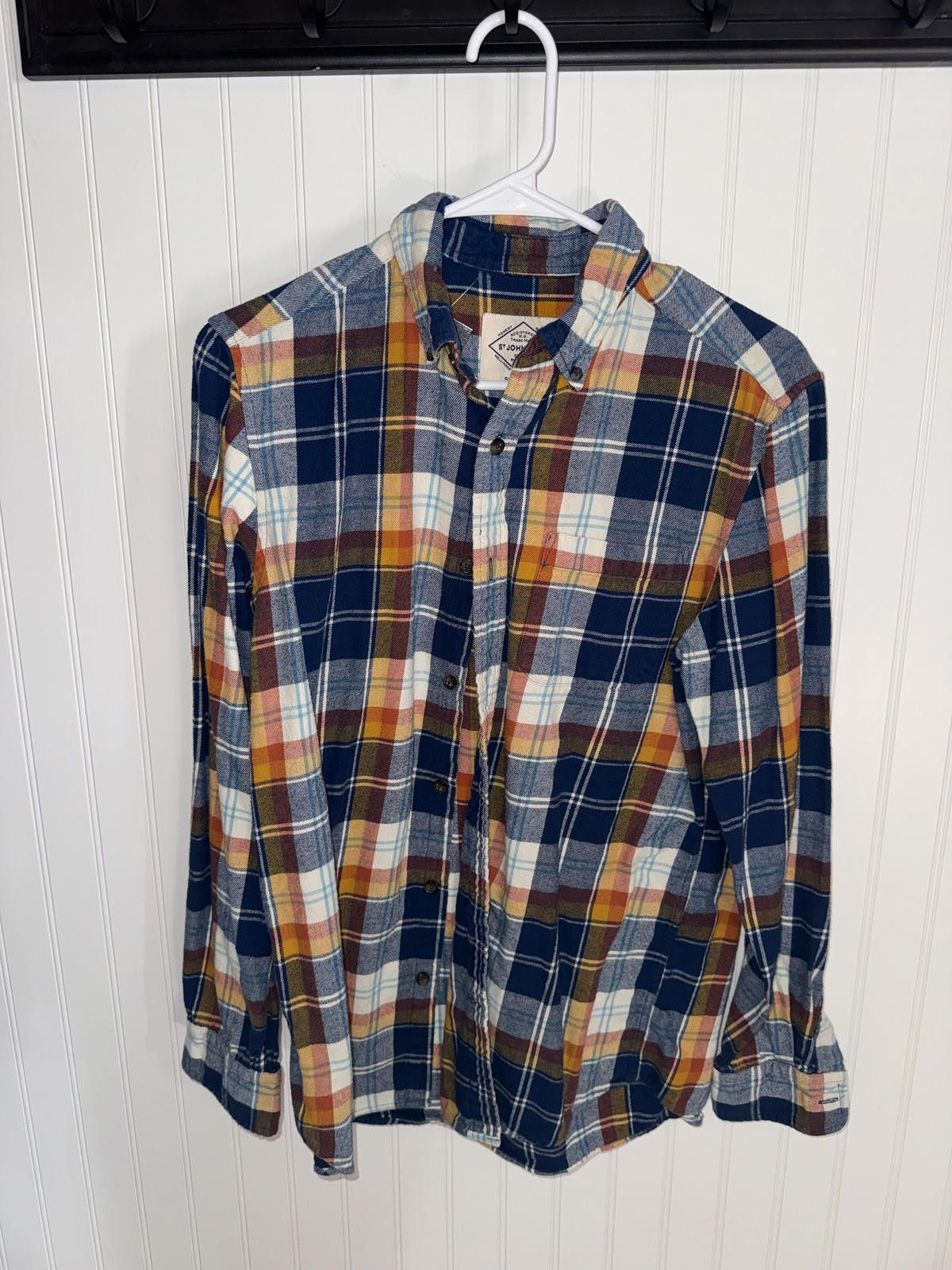 St. Johns Bay St. John's Bay Men's Plaid Button-Up Shirt Size S Size US S / EU 44-46 / 1 - 1 Thumbnail
