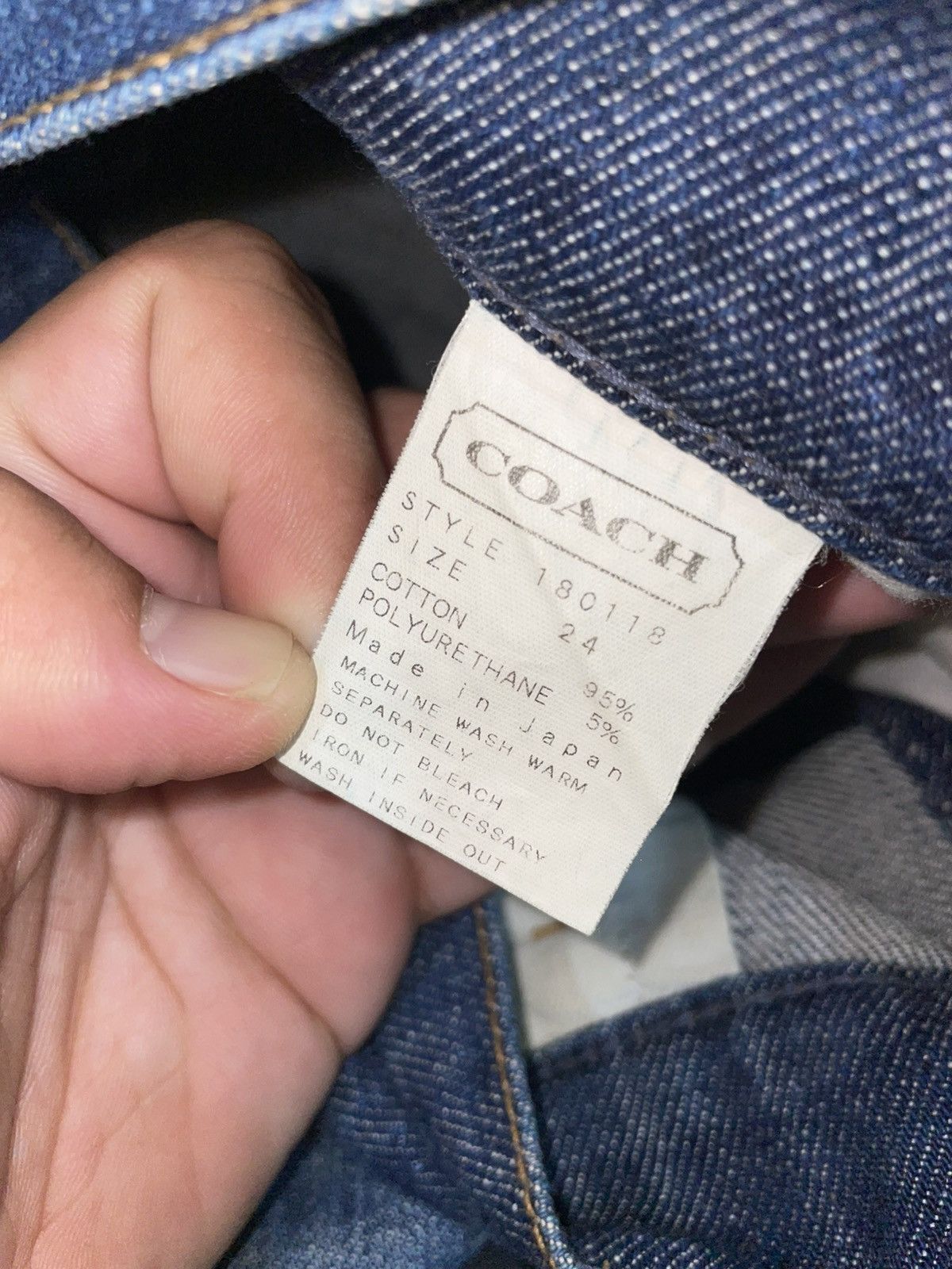 Coach COACH Denim Jeans Size US 28 / EU 44 - 5 Thumbnail