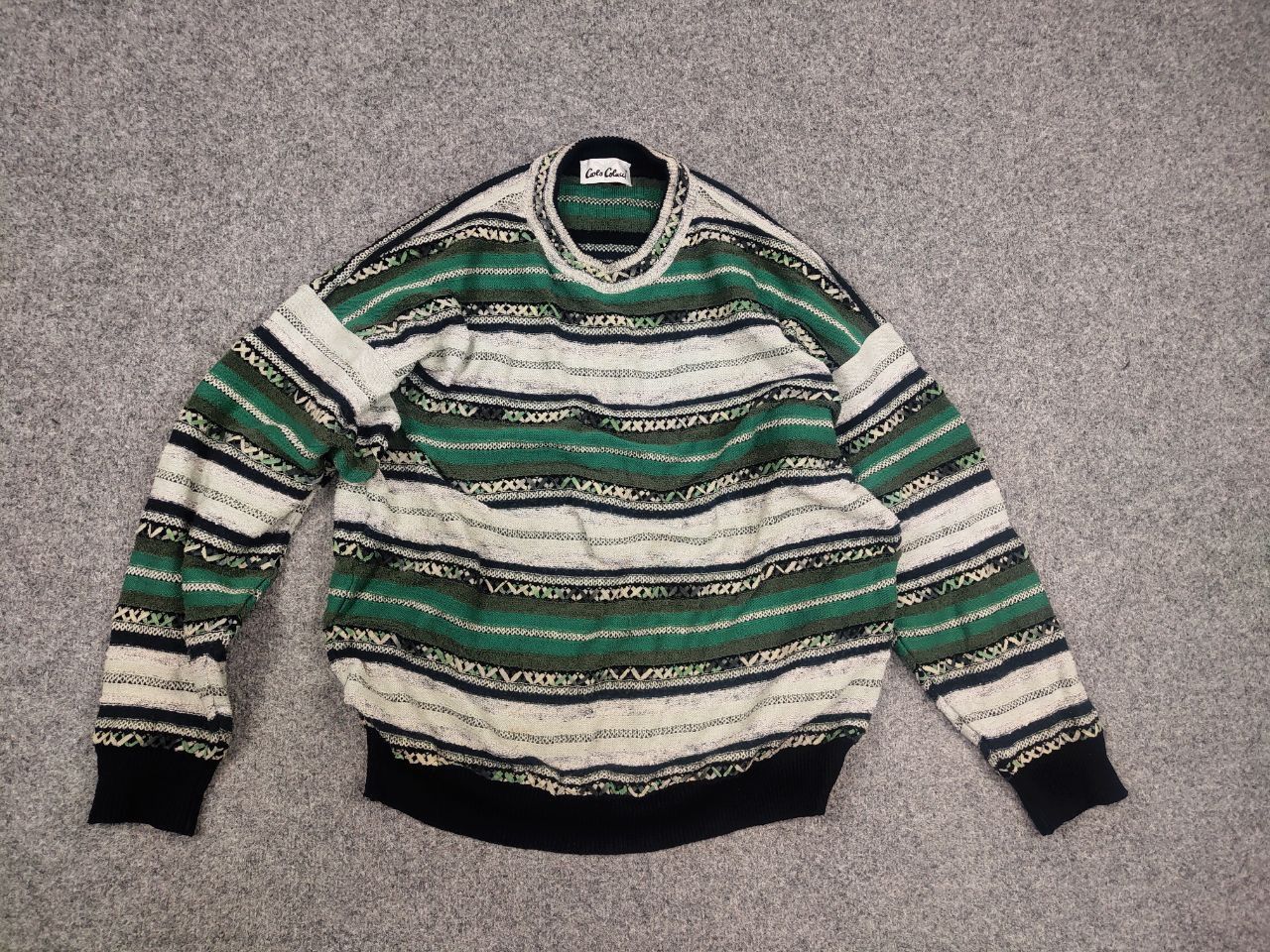 Carlo Colucci Vintage 90's Carlo Colucci Coogi Knit Kapital Style sweater Size US L / EU 52-54 / 3 - 8 Thumbnail