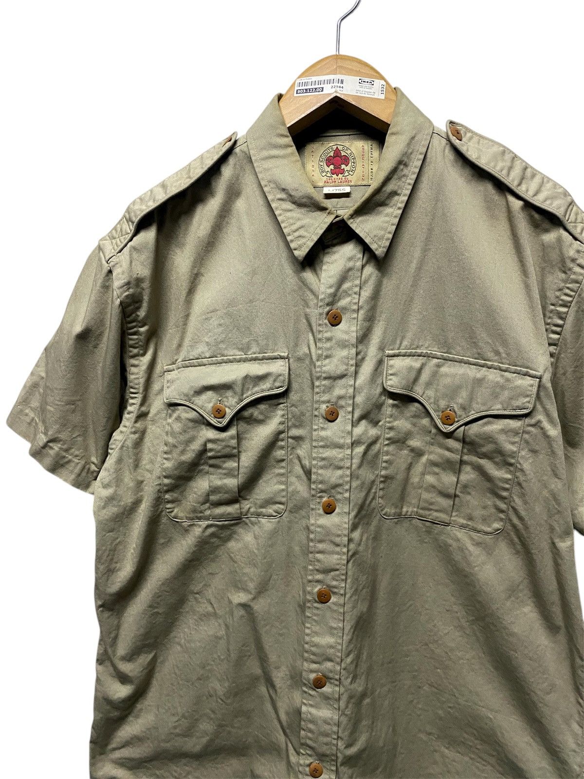 Ralph Lauren Vintage Ralph Lauren Boy Scouts of Nippon Shirts Size US L / EU 52-54 / 3 - 2 Thumbnail