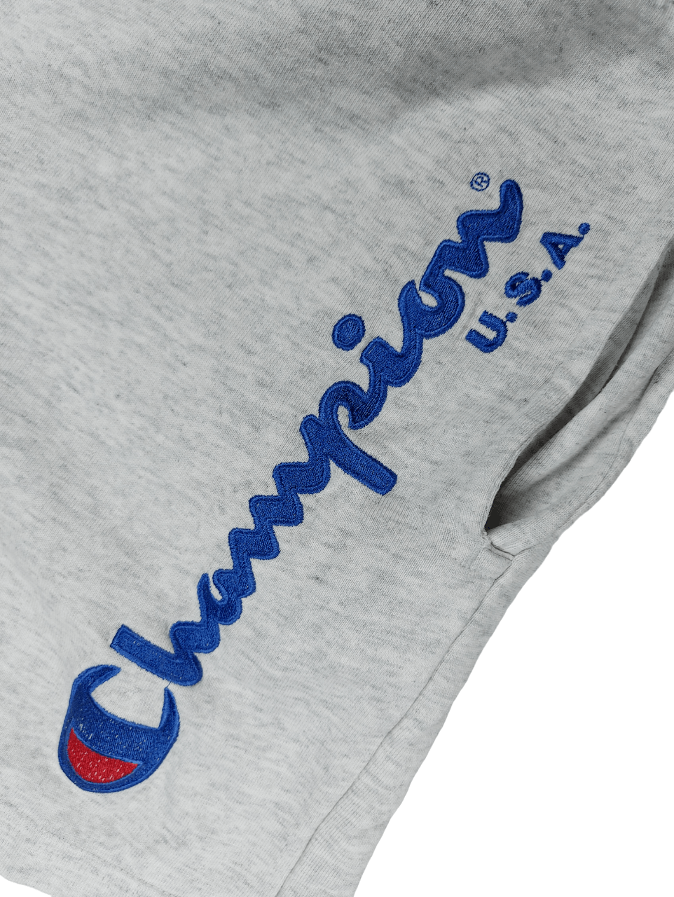 Champion × Vintage Vintage Champion Sweat Shorts Size US 36 / EU 52 - 2 Thumbnail