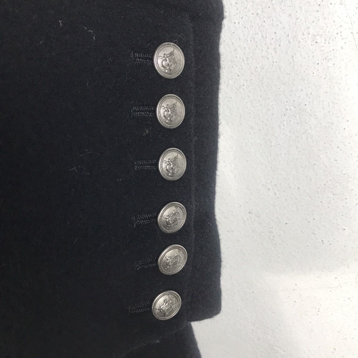 Issey Miyake Cyberpunk Archive Sunao Kuwahara Military Napoleon Wool Coat Size M / US 6-8 / IT 42-44 - 6 Thumbnail