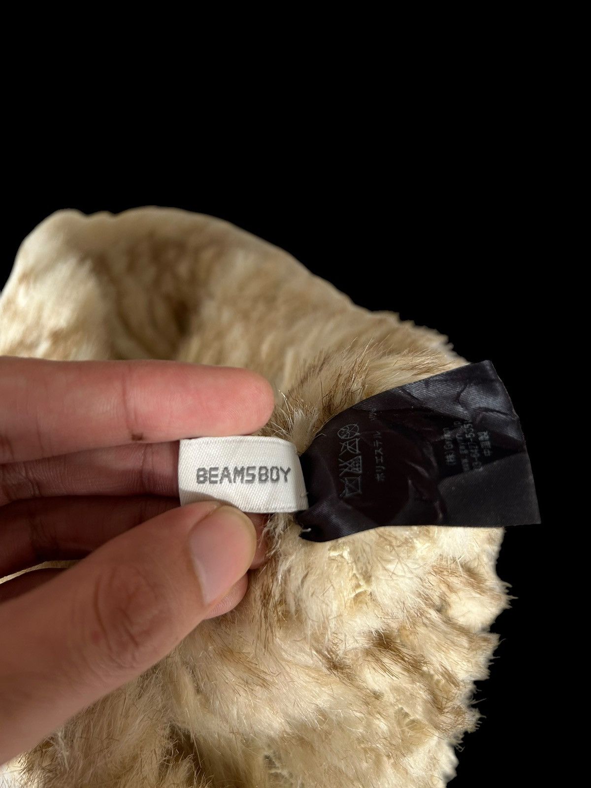 Japanese Brand × Kapital × Vintage Beams Boy Japanese Punk Bondage Style Fur Beanie Hats Size ONE SIZE - 7 Thumbnail