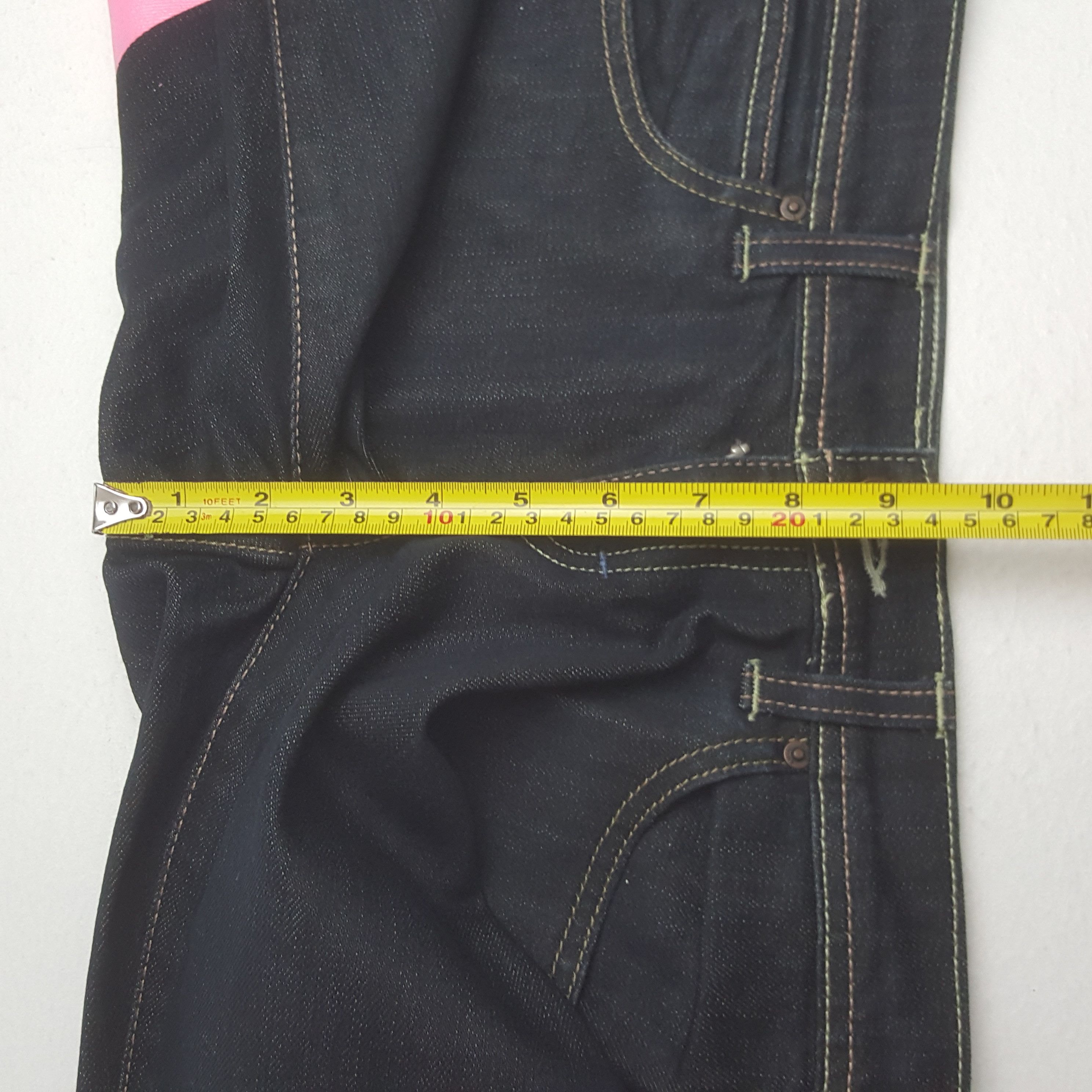 Puma Vintage Evisu Japanese Daicock Custom Denim Jeans C318N4 Size US 30 / EU 46 - 10 Thumbnail