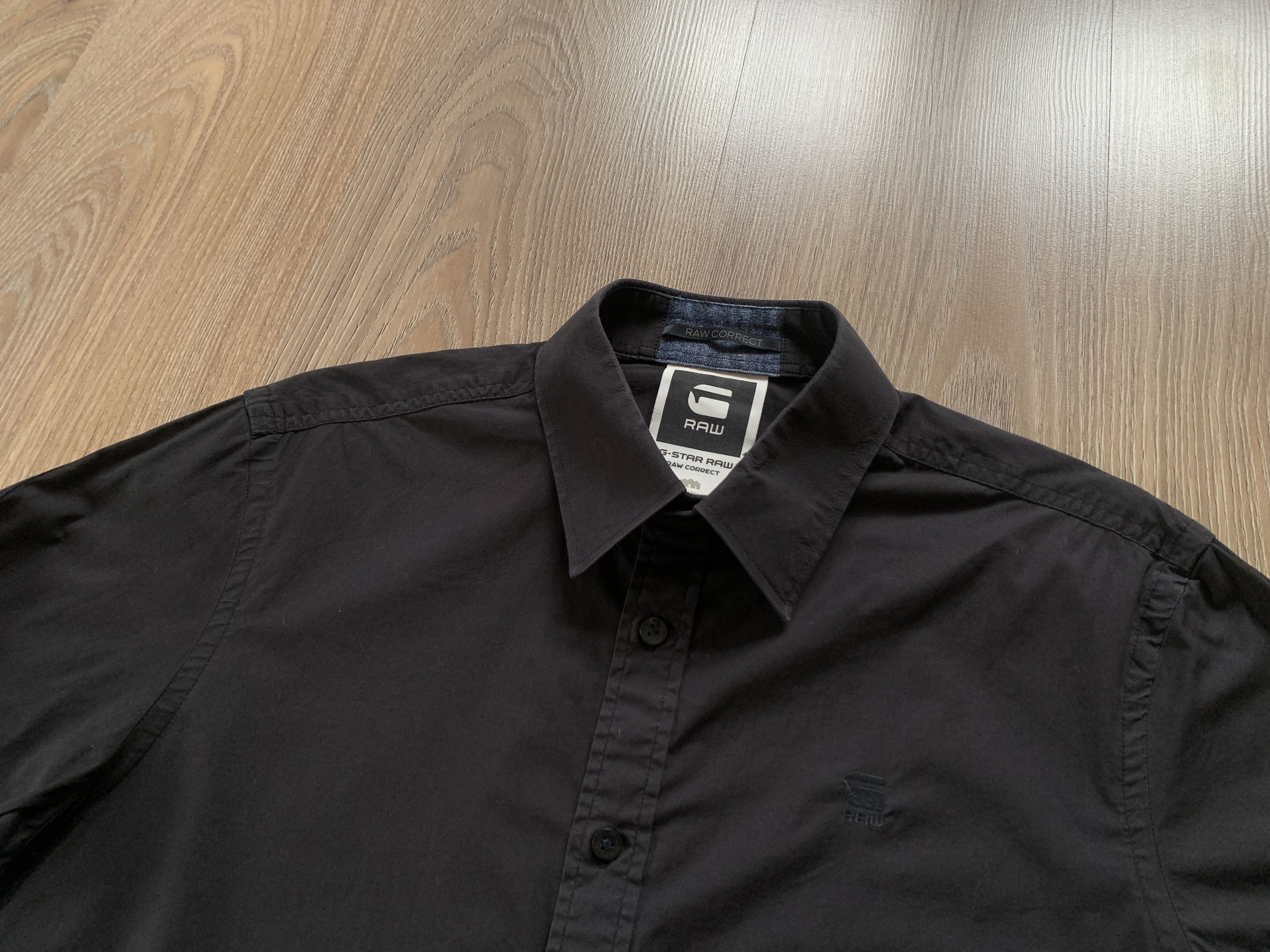 G-Star G-Star Raw Correct Line Black Shirt Size US M / EU 48-50 / 2 - 4 Thumbnail