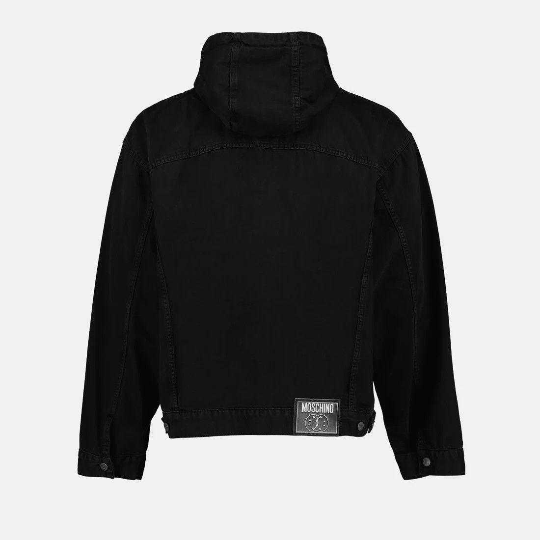 Moschino o1y0225 Denim Jacket in Black Size US L / EU 52-54 / 3 - 2 Thumbnail