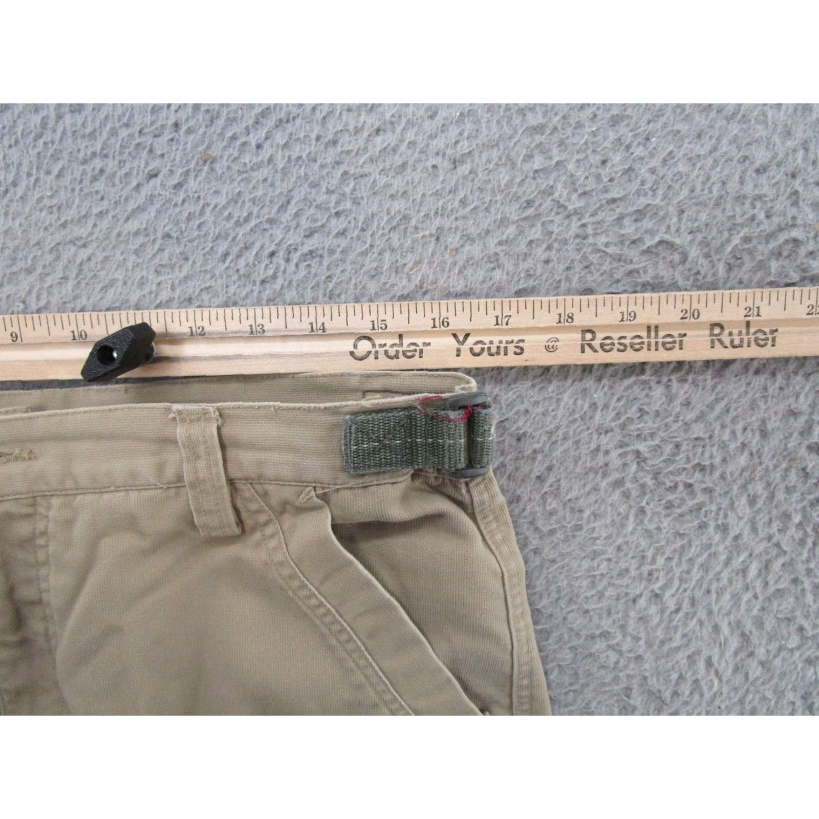 Vintage VTG Northcrest Cargo Pants Beige 34x32 Men's Cargo Convertible Read Tags 100% Cotton Size US 34 / EU 50 - 6 Thumbnail