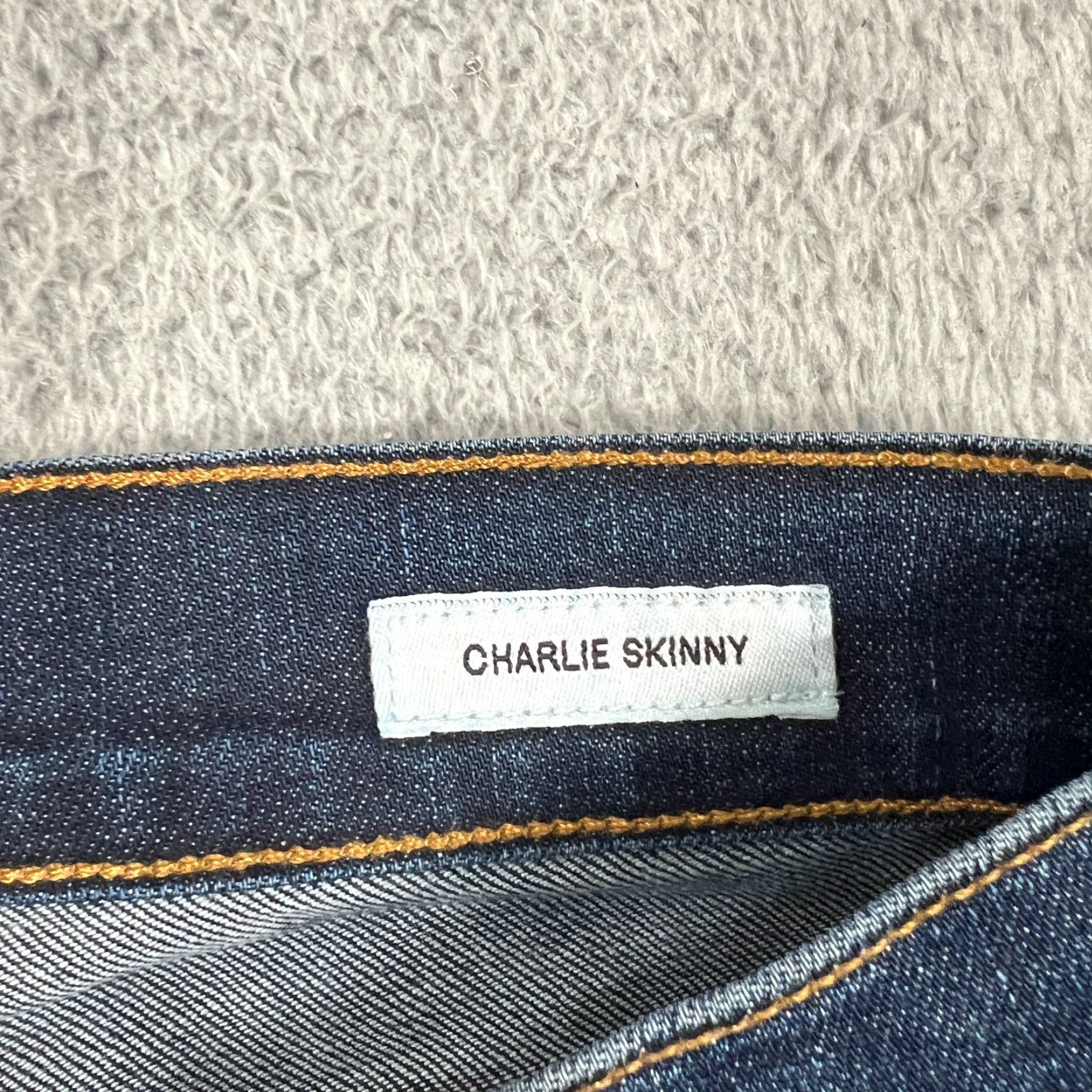 Lucky Brand Lucky Brand Jeans Women 8 Blue Charlie Skinny Denim 5-Pocket Stretch Womens Size 30" / US 8 / IT 44 - 7 Thumbnail