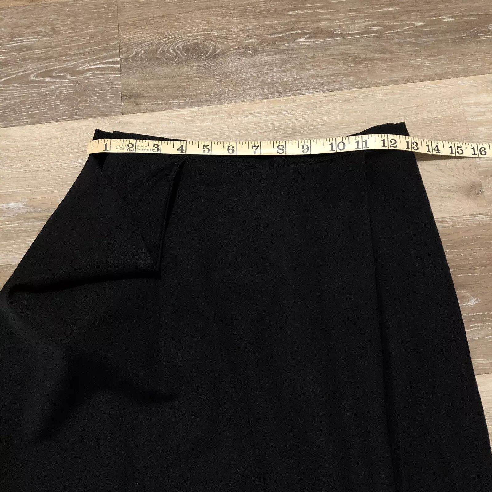 Yohji Yamamoto Yohji Yamamoto black skirt Sz XS Size 24" / US 00 / IT 34 - 4 Thumbnail