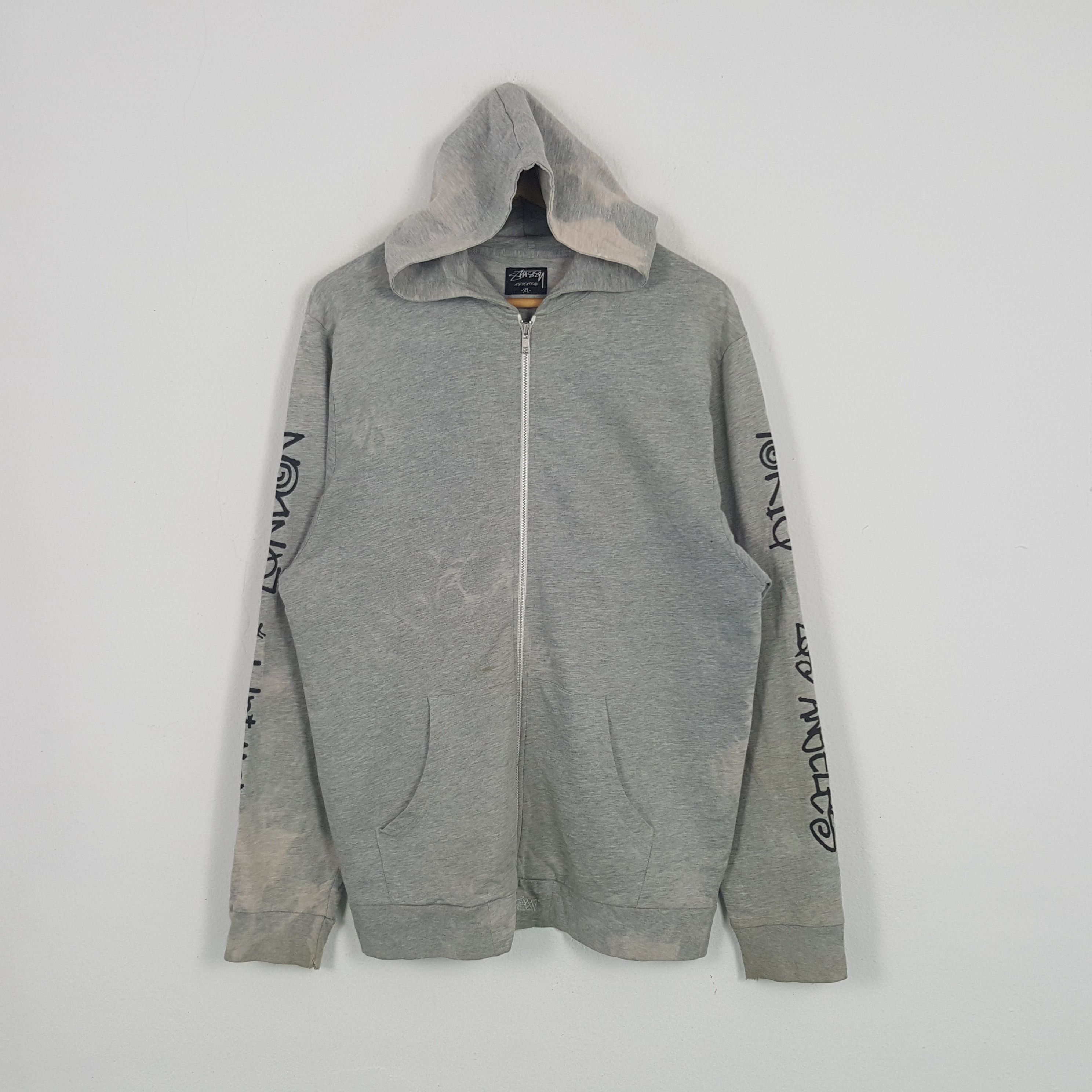 Stussy × Vintage Vintage Stussy Streetwear Style Logo Art Hoodies Size US M / EU 48-50 / 2 - 3 Thumbnail