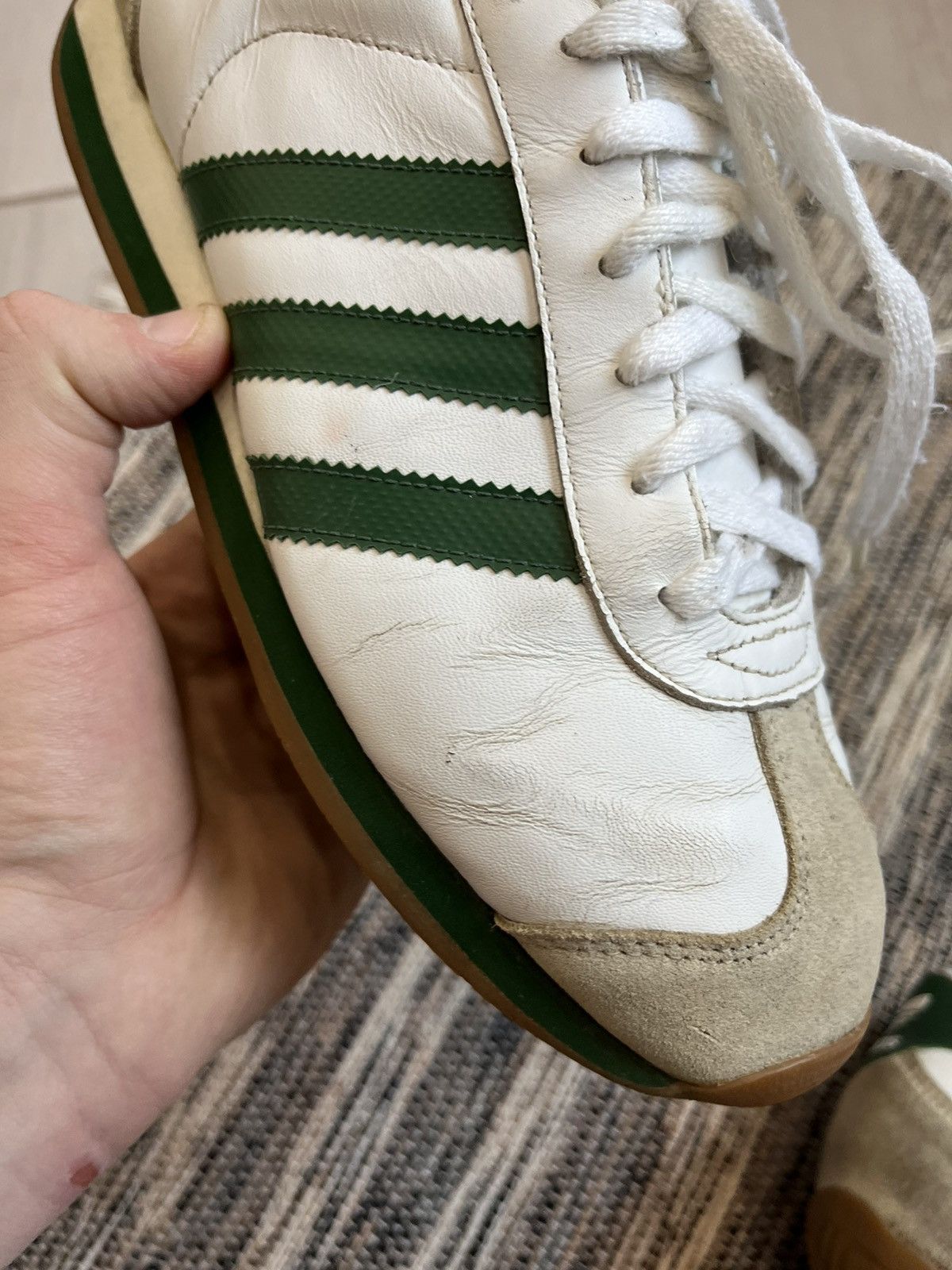 Adidas × Vintage RARE Vintage Adidas Country Leather sneakers japanese 99s Size US 8.5 / EU 41-42 - 13 Thumbnail