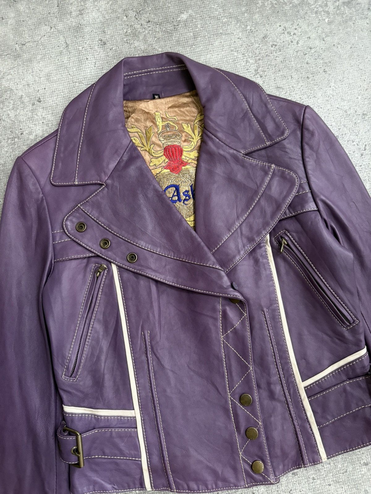 Japanese Brand RAMONES LETHER JACKET ASK ENQUIRED Size M / US 6-8 / IT 42-44 - 2 Thumbnail