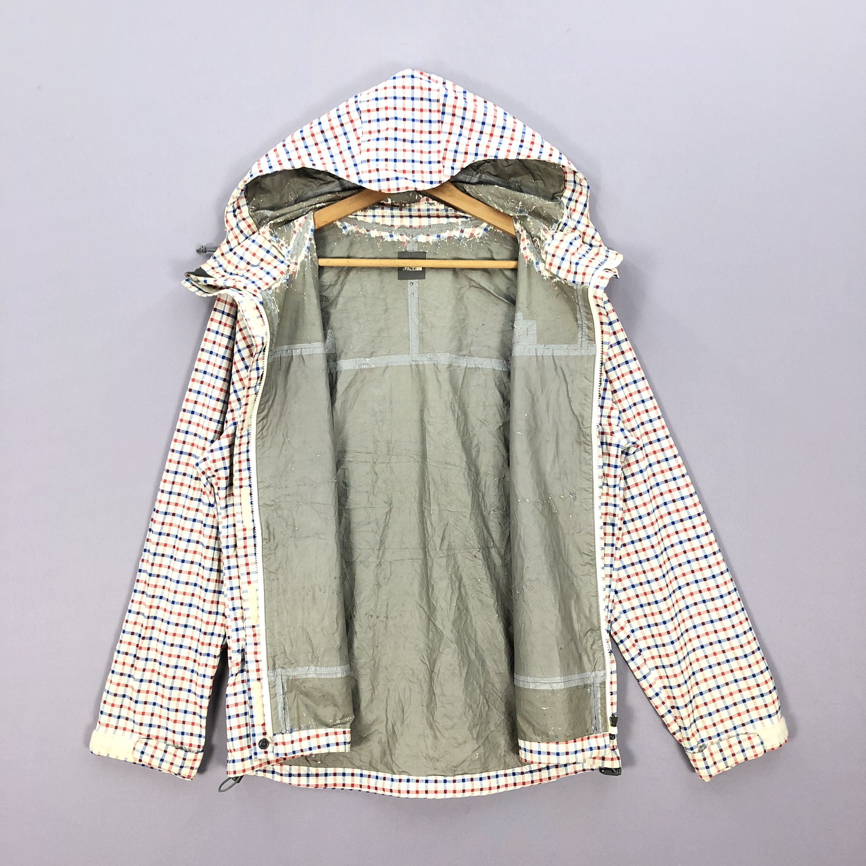 The North Face × Vintage Vintage The North Face Checkered Hoodie Jacket TNF Hooded Size US M / EU 48-50 / 2 - 7 Thumbnail