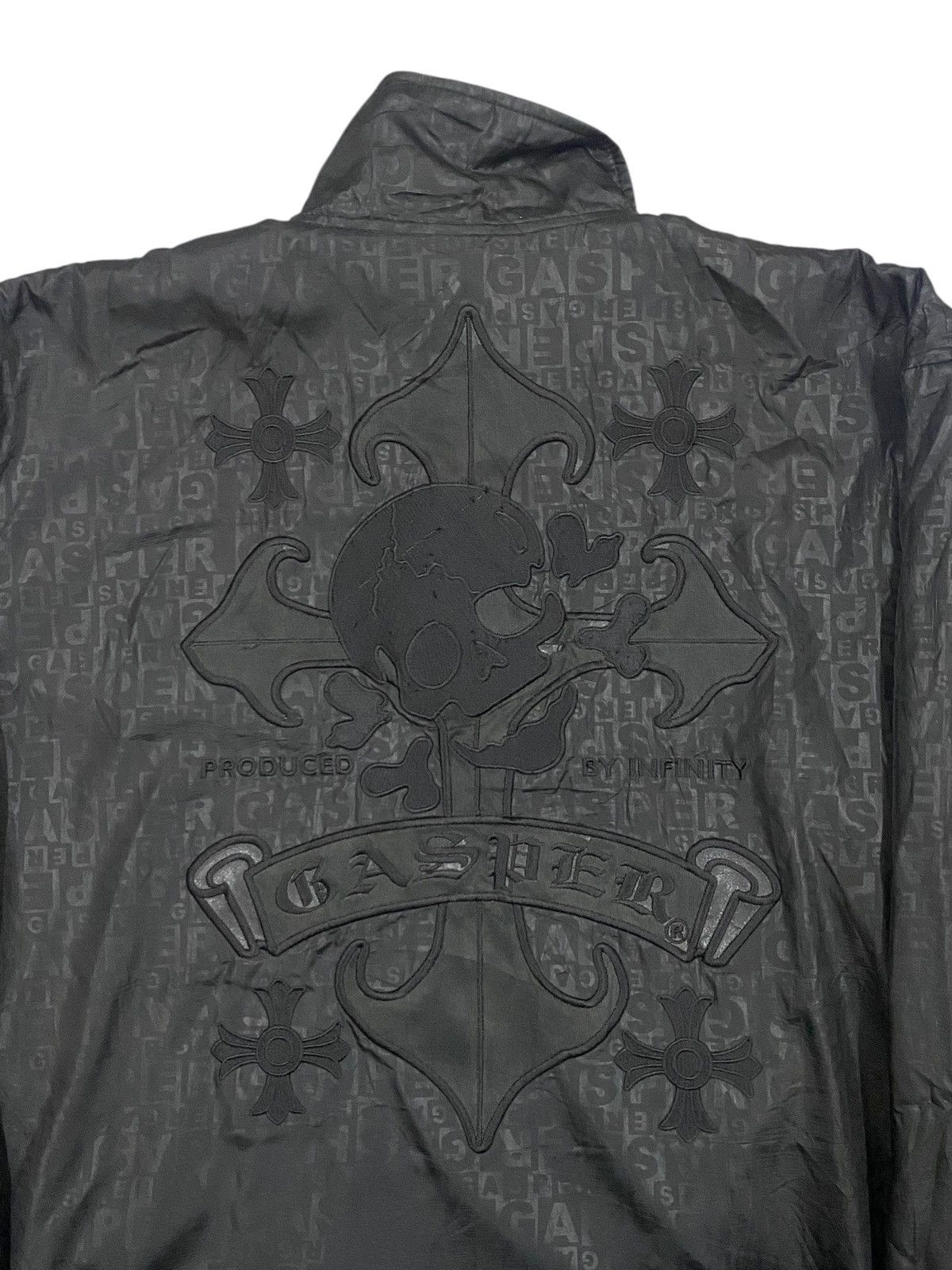 Vintage Vtg Gasper Infinity Jacket Black Mens Size US L / EU 52-54 / 3 - 3 Thumbnail