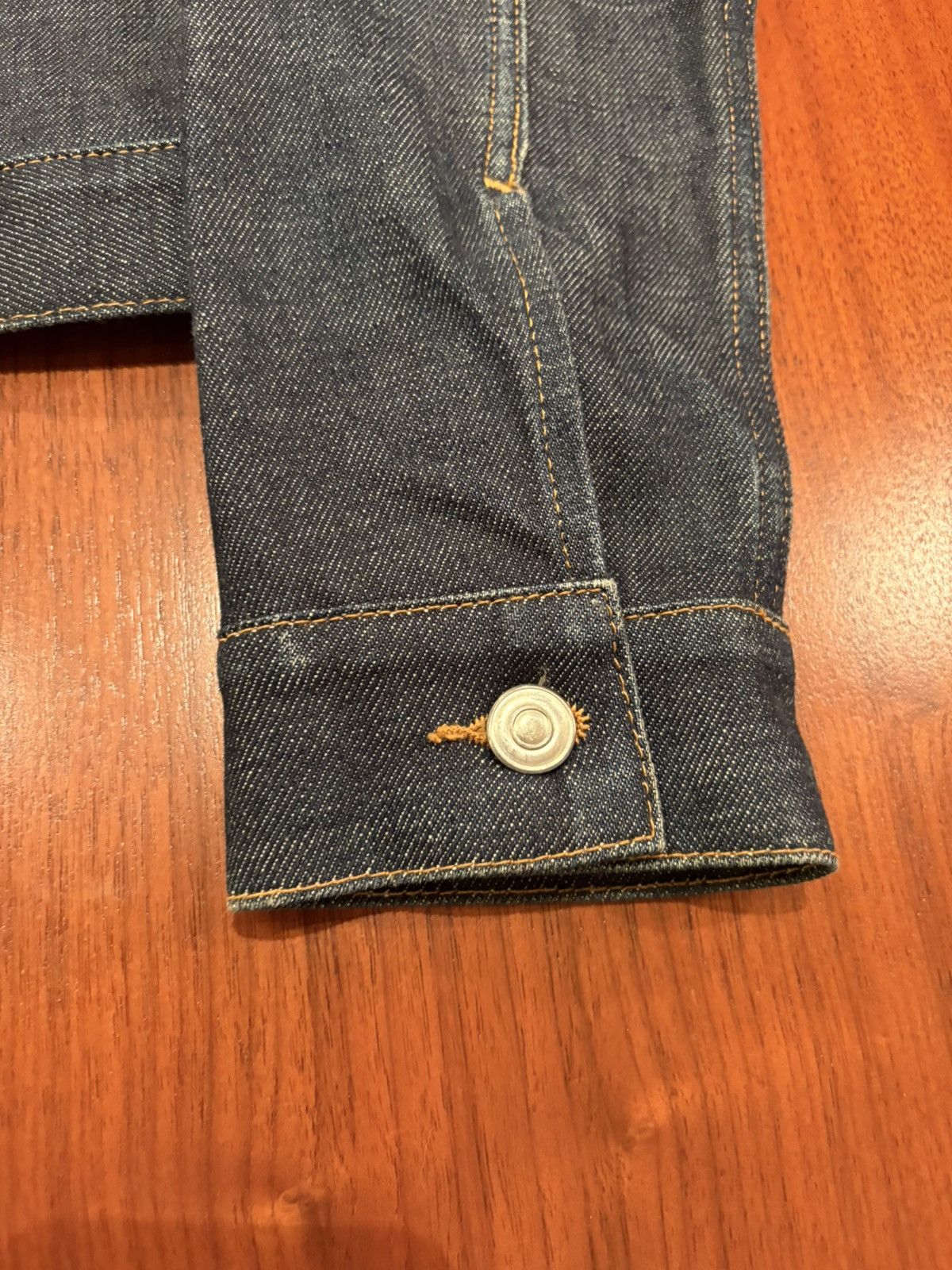 A.P.C. APC RAW DENIM JACKET LARGE Size L / US 10 / IT 46 - 2 Thumbnail