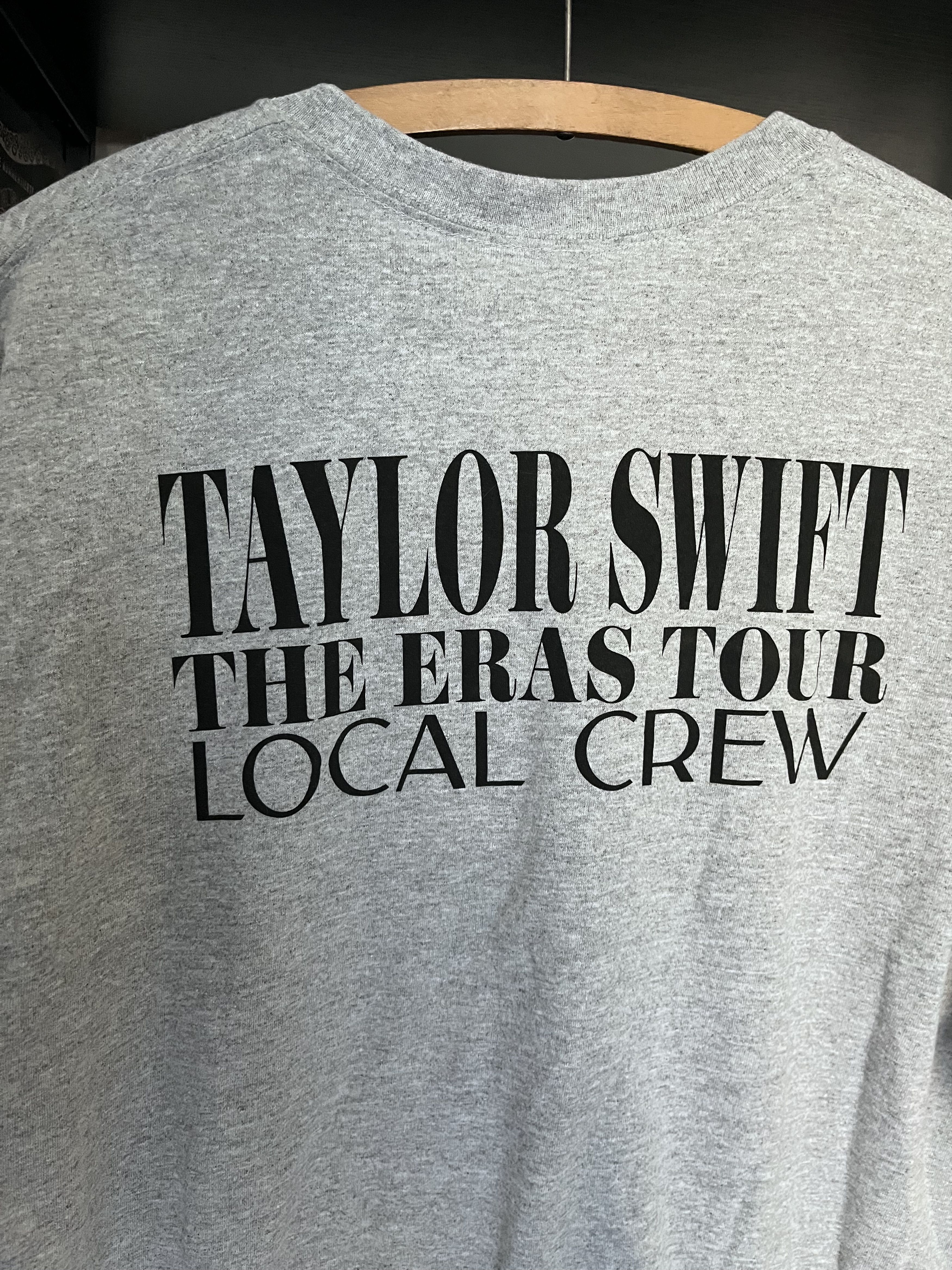 Gildan Taylor Swift Eras Tour Local Crew Shirt Size US XL / EU 56 / 4 - 5 Thumbnail
